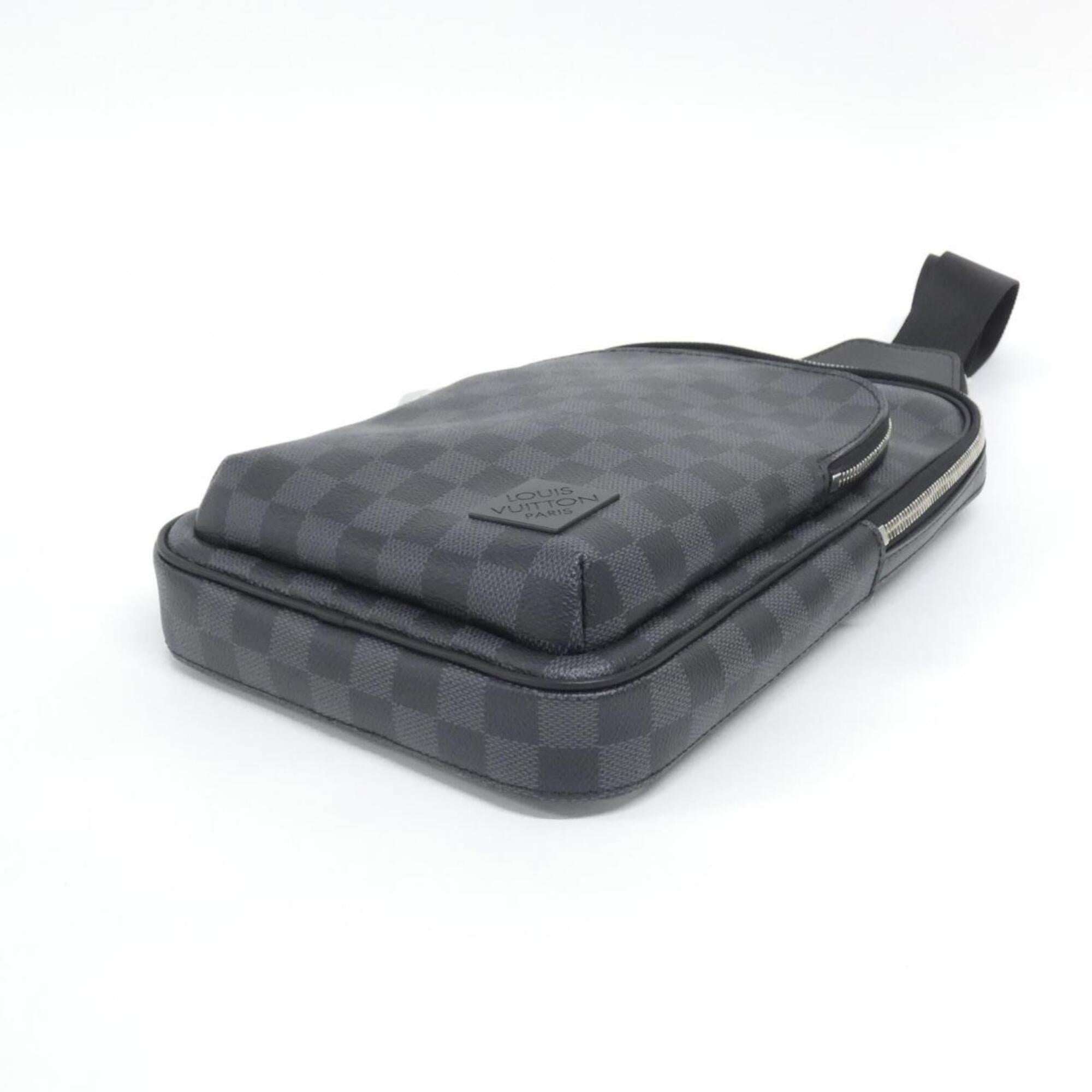 Louis Vuitton Damier Graphite Graphite Coated Canvas Shoulder Bag (Pre-Owned)