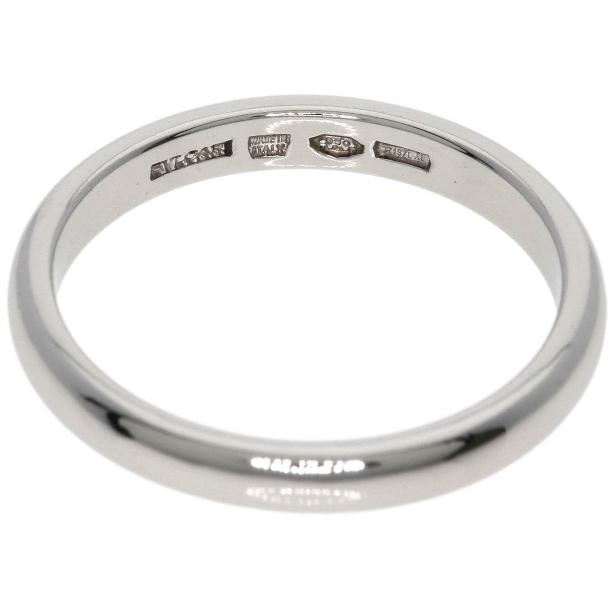 Bvlgari Platinum 950 Band Ring (Pre-Owned)