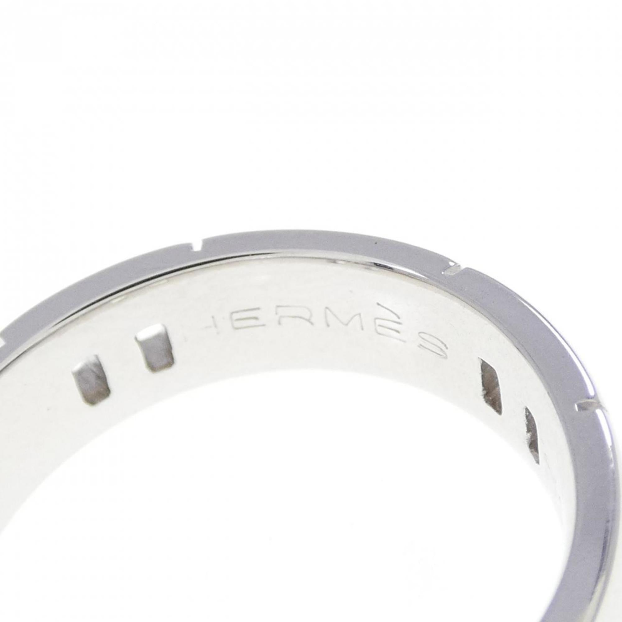 Hermes White Gold (18K) Band Ring (Pre-Owned)