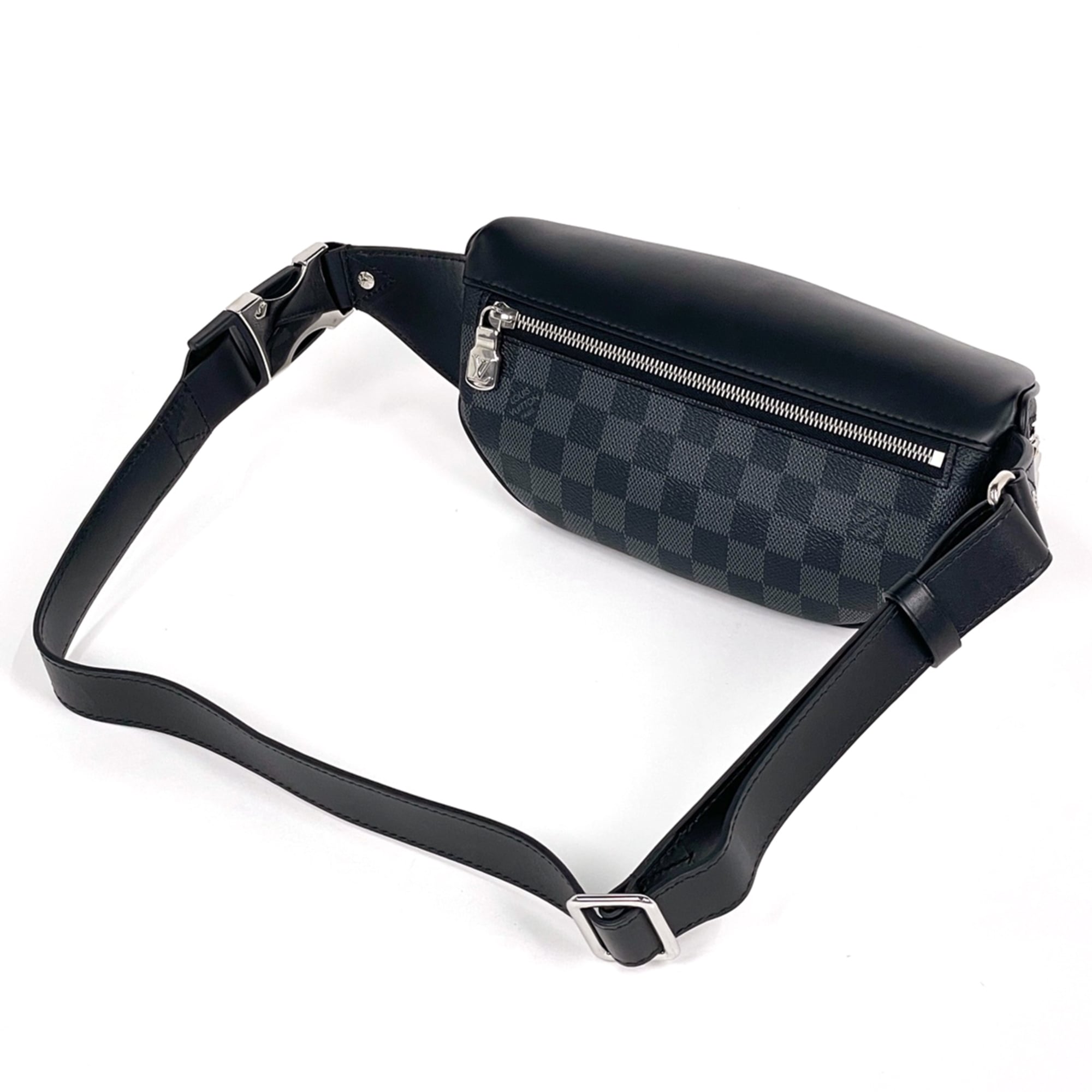 Louis Vuitton Damier Graphite Black Noir Damier Graphite Fanny Pack (Pre-Owned)