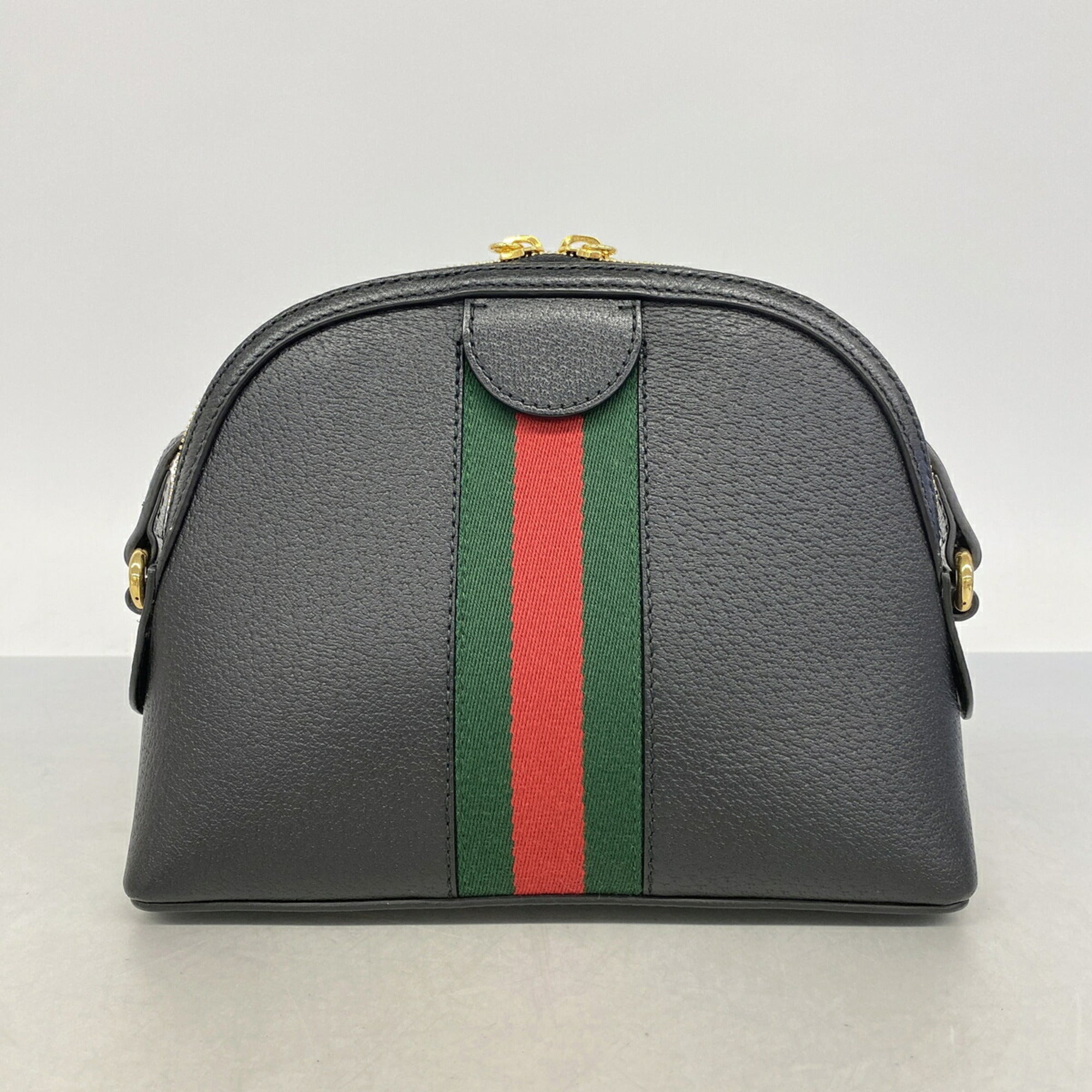 Gucci Black Leather Shoulder Bag (Pre-Owned)