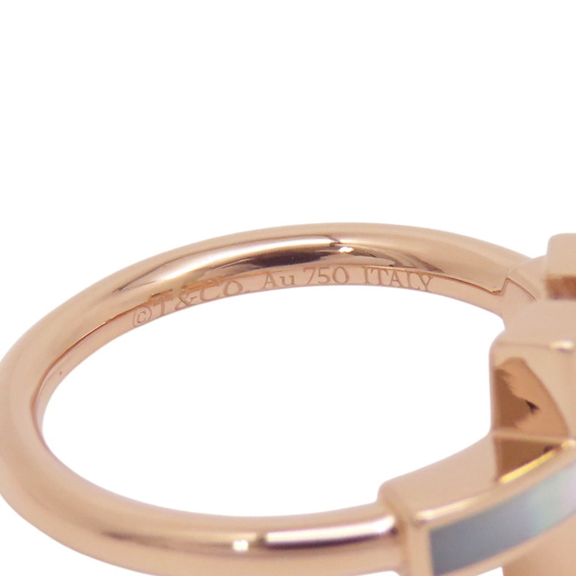 Tiffany Pink Gold (18K) Band Ring (Pre-Owned)