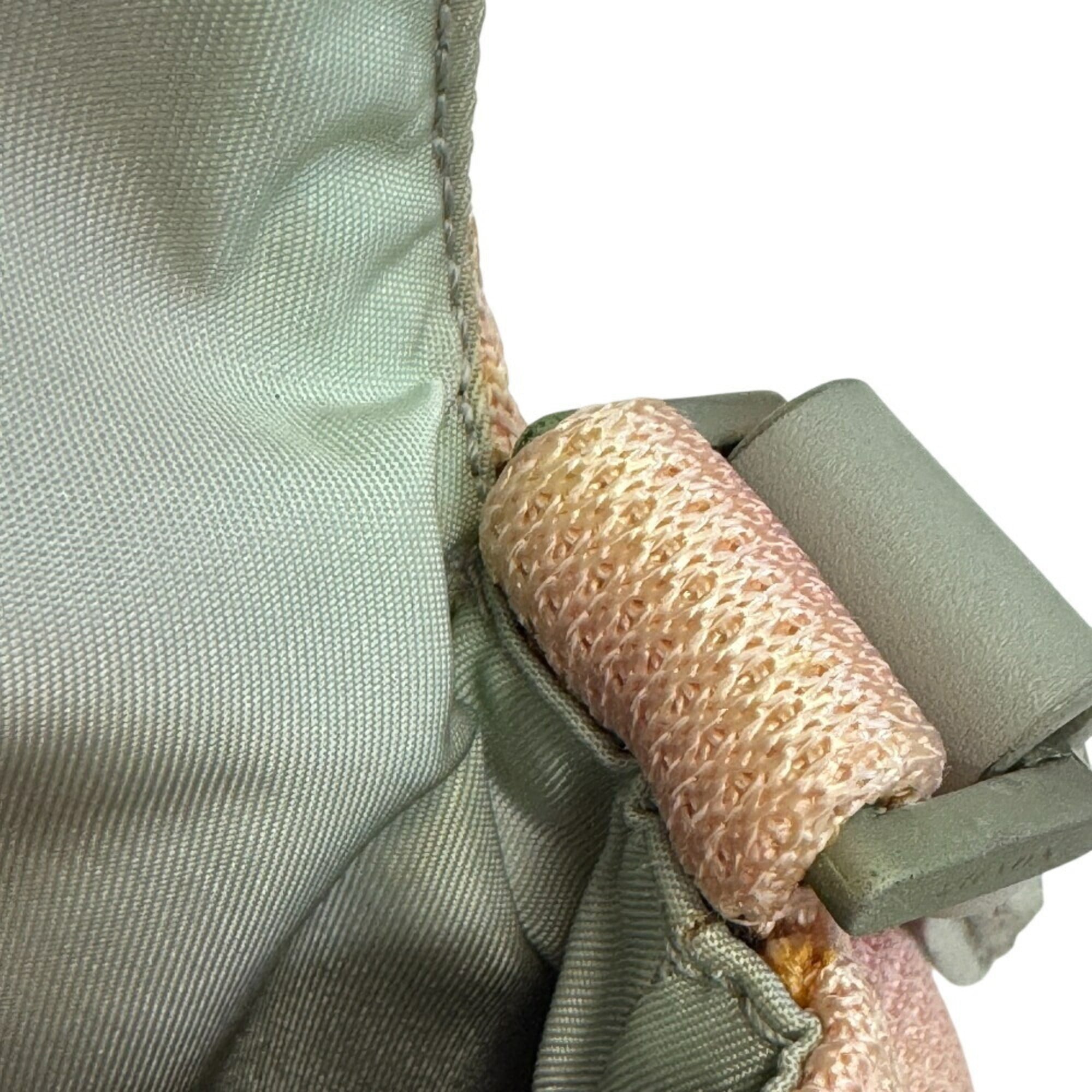 Prada Pink Nylon Shoulder Bag (Pre-Owned)