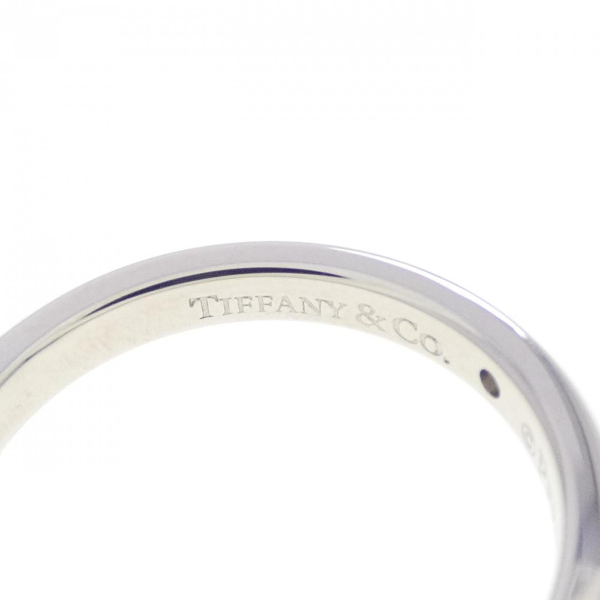 Tiffany Platinum Platinum 950 Band Ring (Pre-Owned)