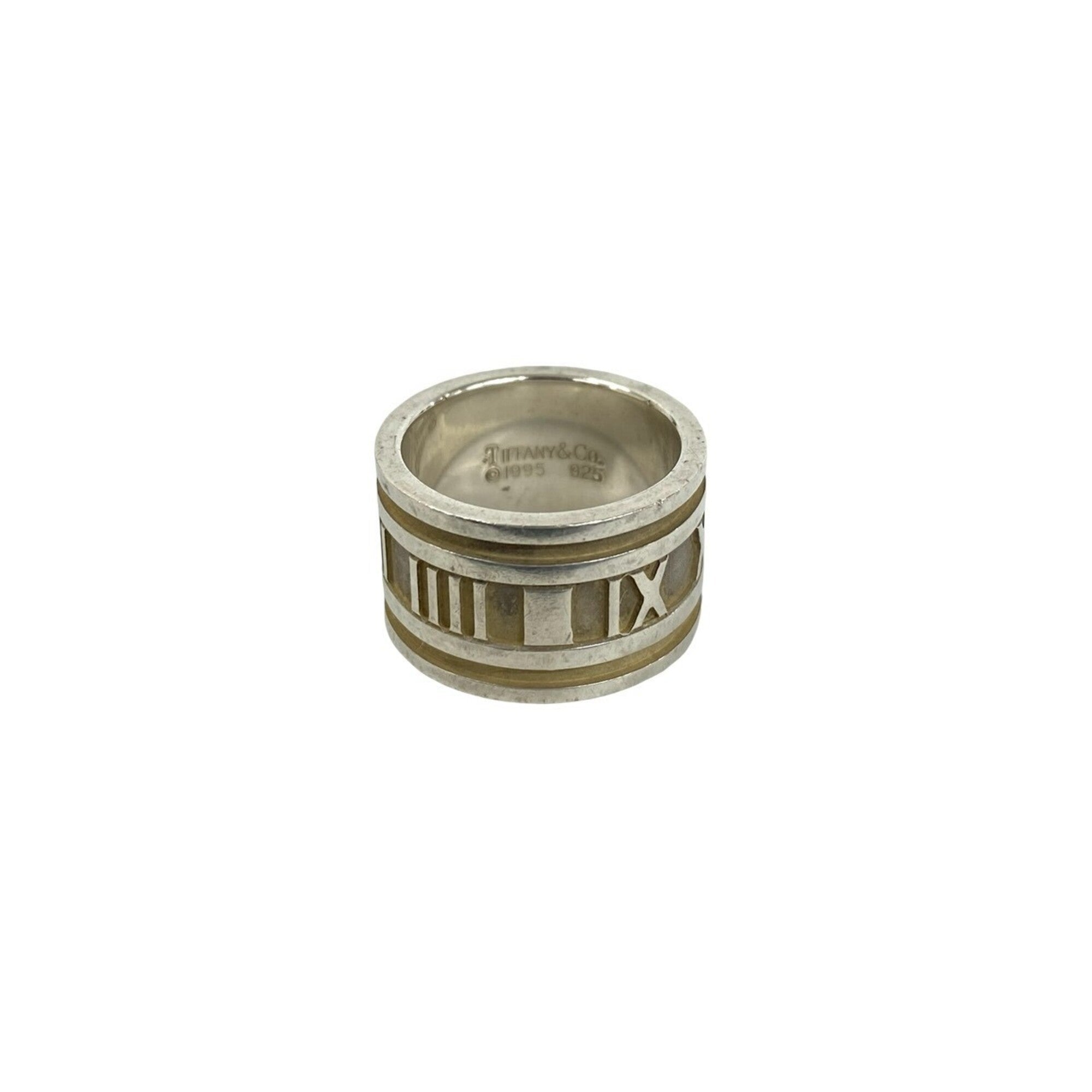 Tiffany Silver Silver 925 Band Ring (Pre-Owned)