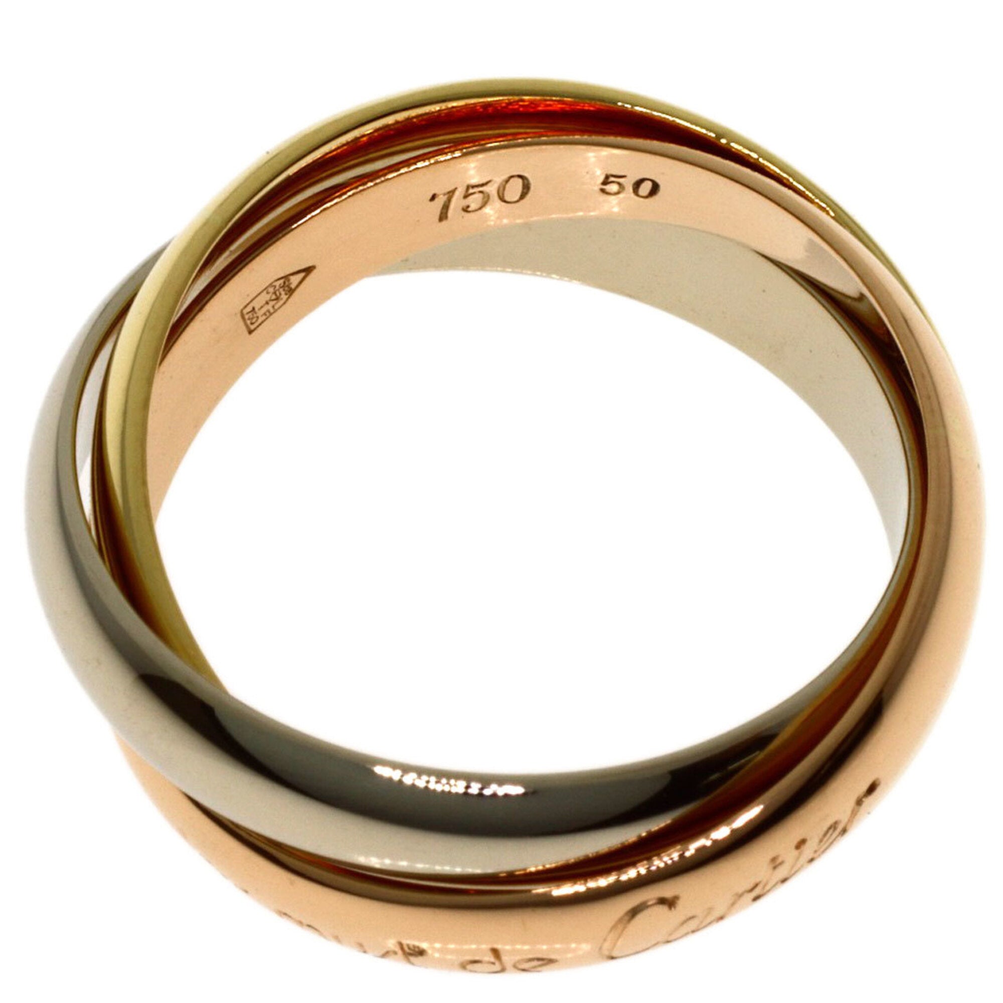 Cartier Yellow Gold Yellow Gold (18K) Band Ring (Pre-Owned)