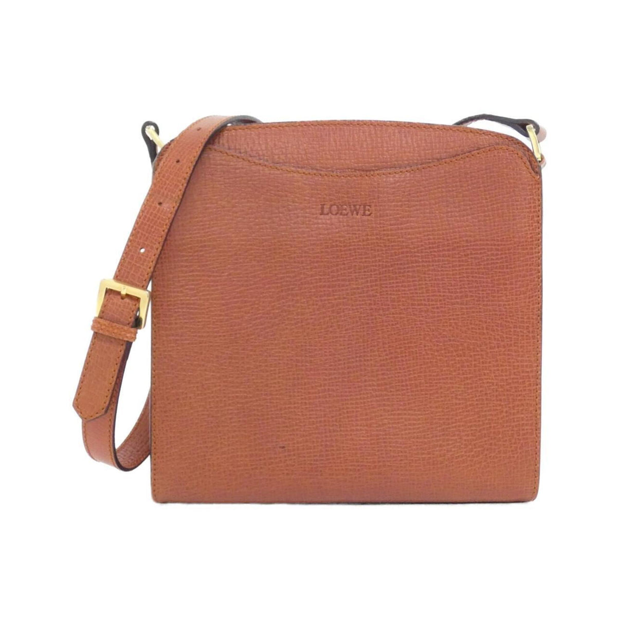 Loewe Brown Leather Shoulder Bag (Pre-Owned)