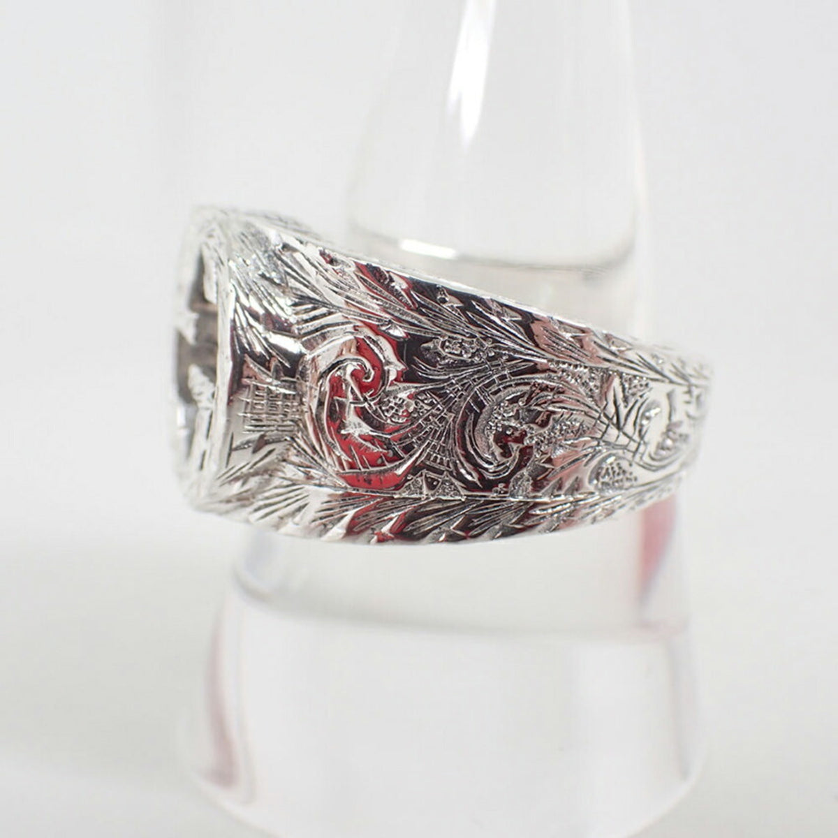 Gucci Sterling Silver 925 Band Ring (Pre-Owned)