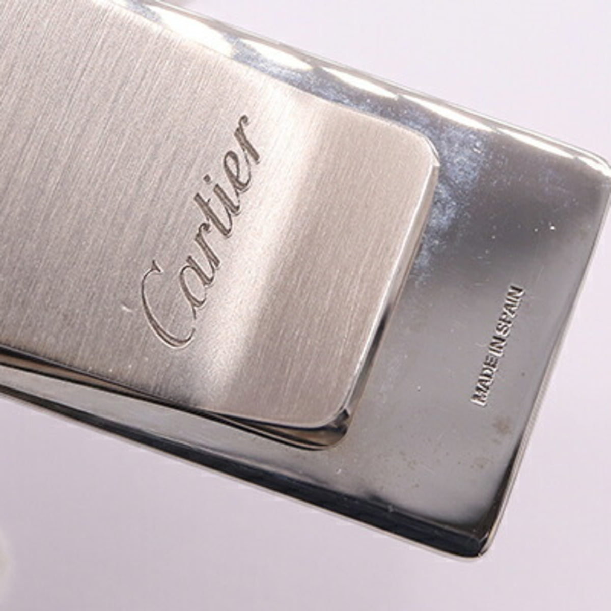 Cartier Silver Metal Money Clip (Pre-Owned)