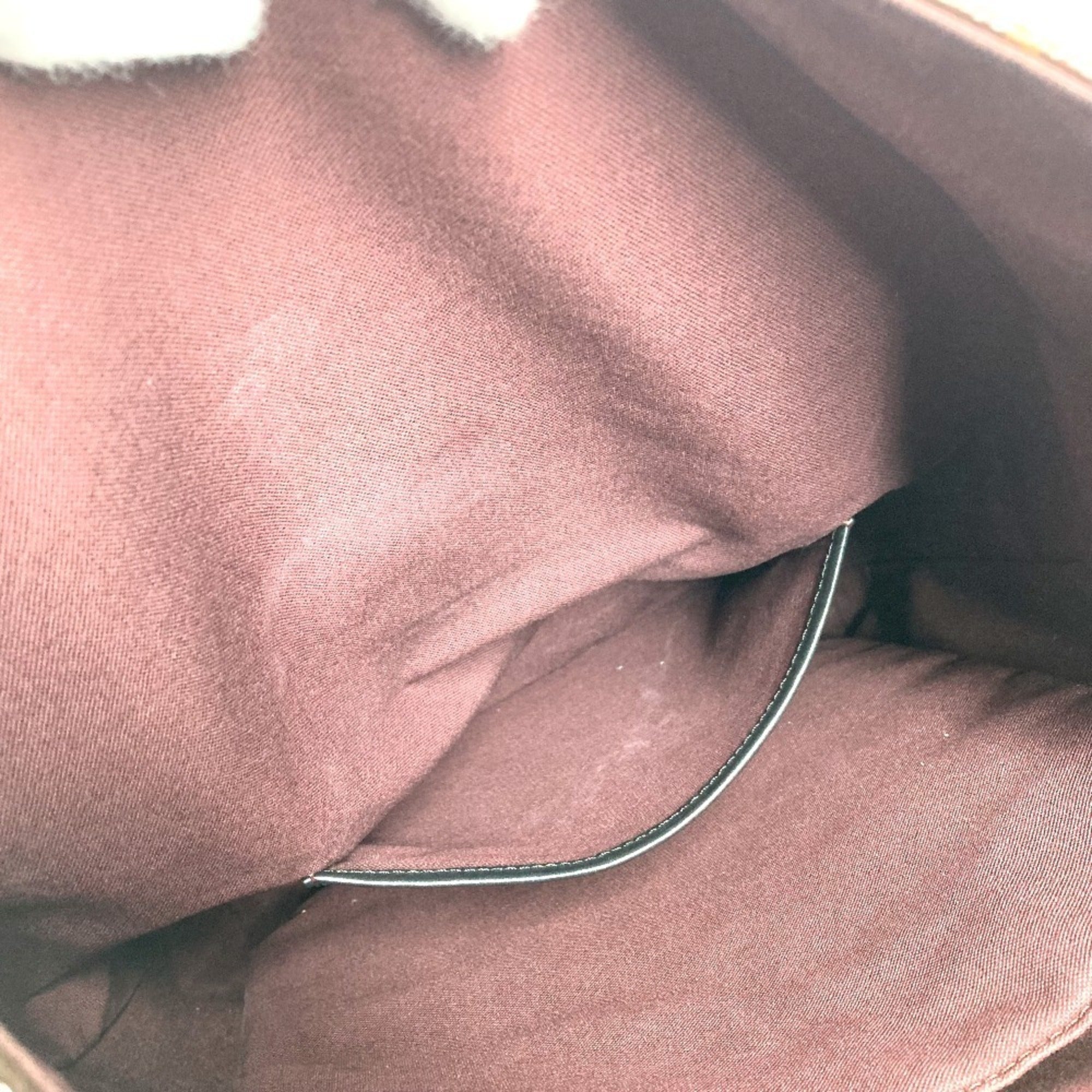 Louis Vuitton Black Brown Galle Monogram Backpack (Pre-Owned)