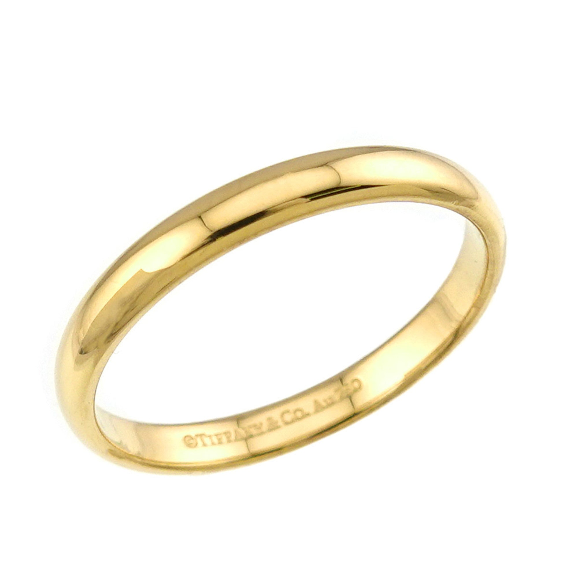 Tiffany Yellow Gold (18K) Band Ring (Pre-Owned)