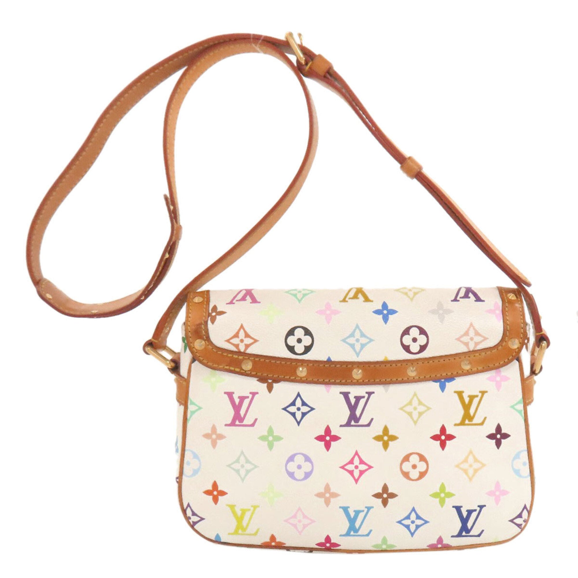 Louis Vuitton Blanc Monogram Multicolore Shoulder Bag (Pre-Owned)