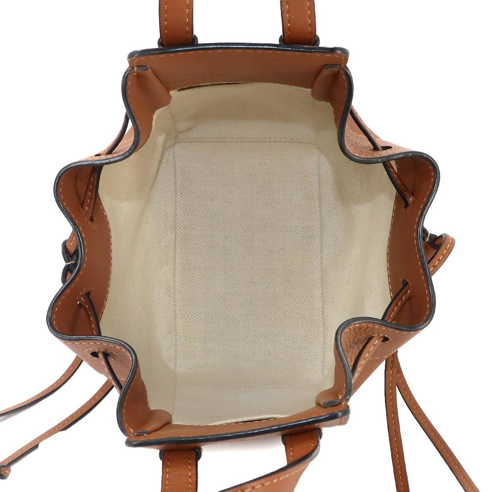 Loewe Brown Leather Handbag (Pre-Owned)