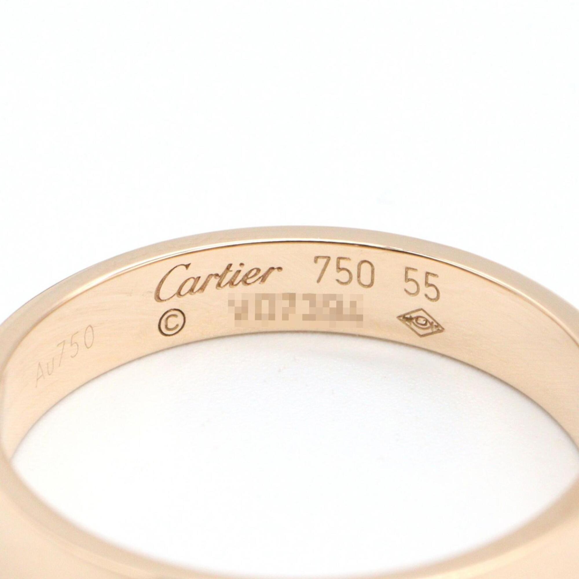 Cartier Gold Pink Gold (18K) Band Ring (Pre-Owned)
