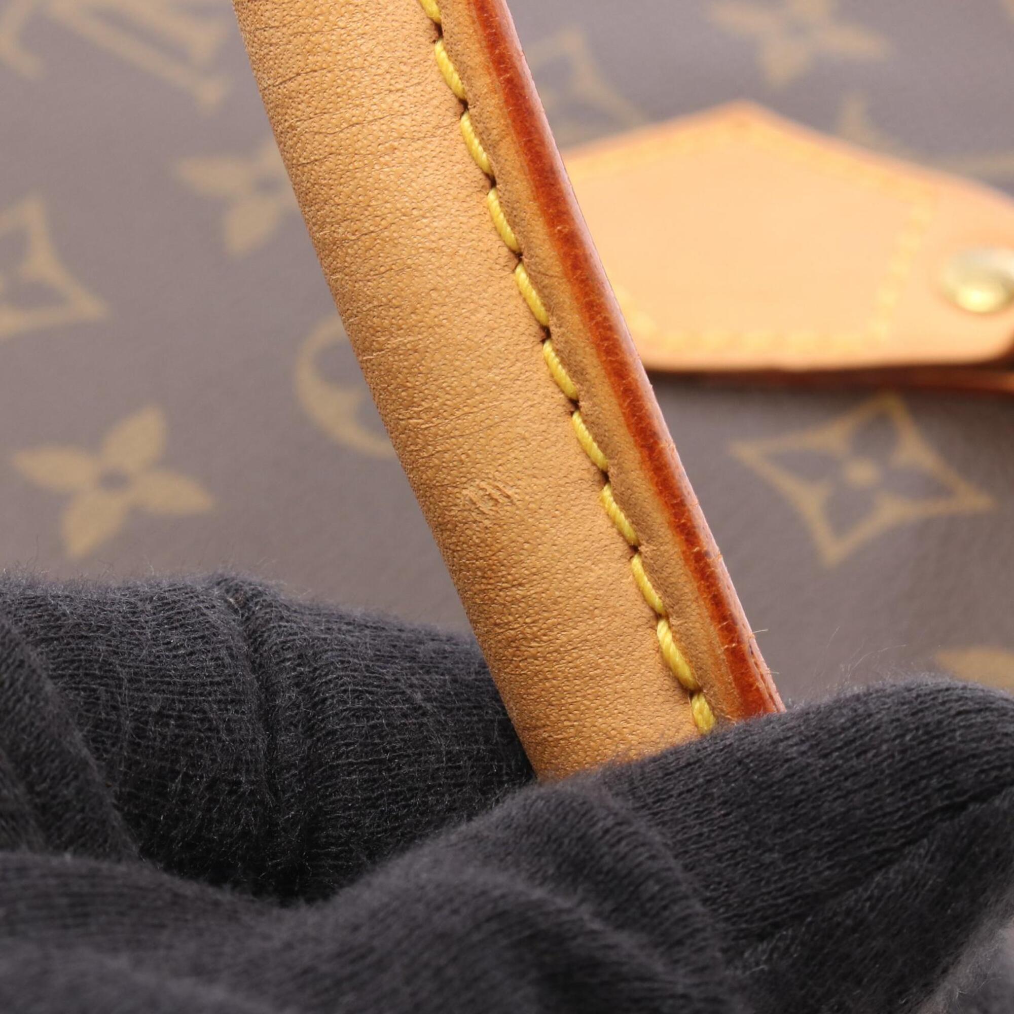 Louis Vuitton Monogram Brown Monogram Leather Handbag Tote Bag (Pre-Owned)