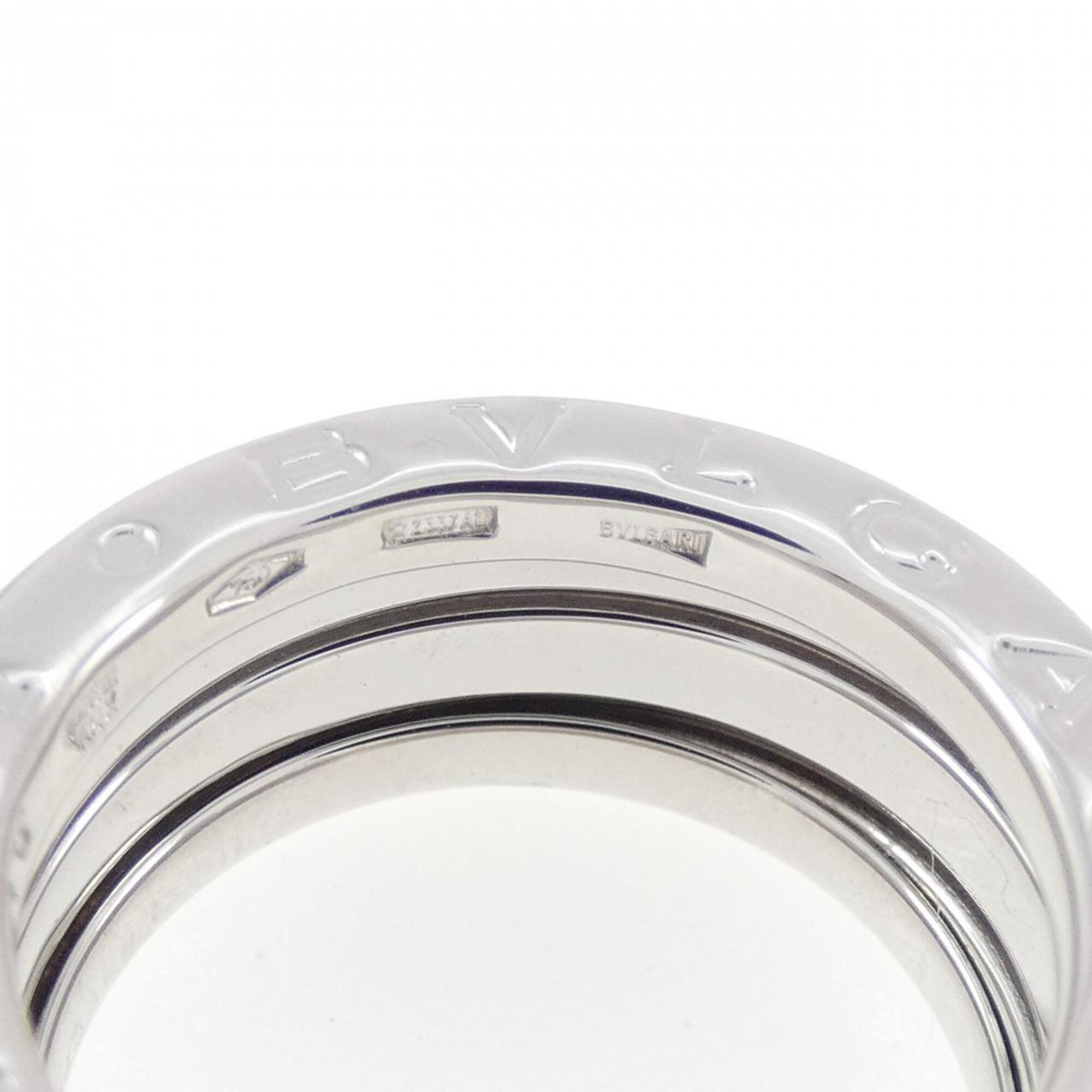 Bvlgari Silver White Gold (18K) Band Ring (Pre-Owned)