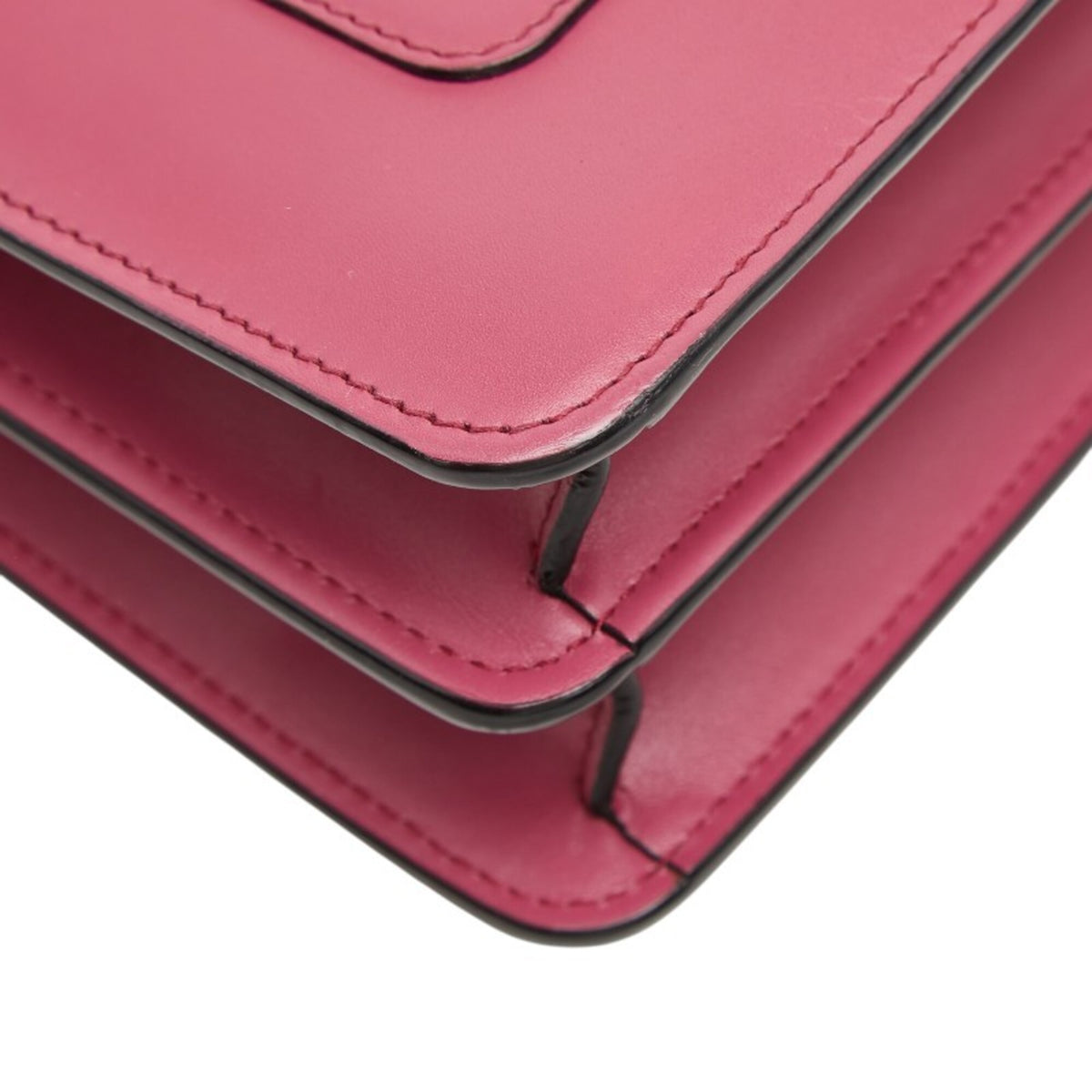 Bvlgari Pink Leather Shoulder Bag (Pre-Owned)