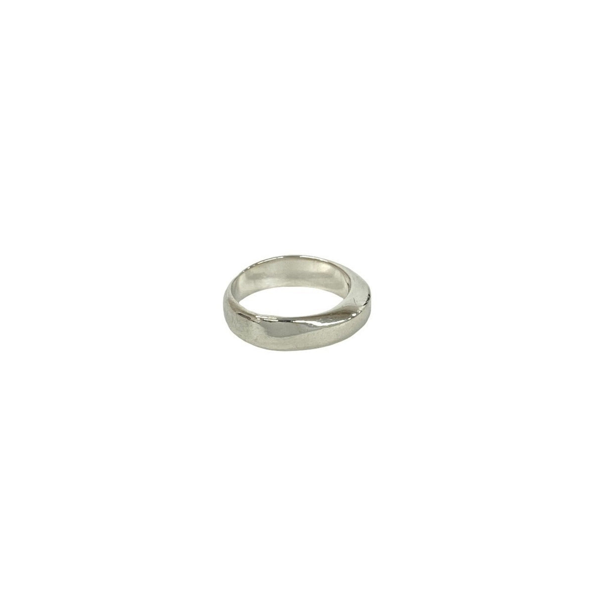 Tiffany Silver Silver 925 Band Ring (Pre-Owned)