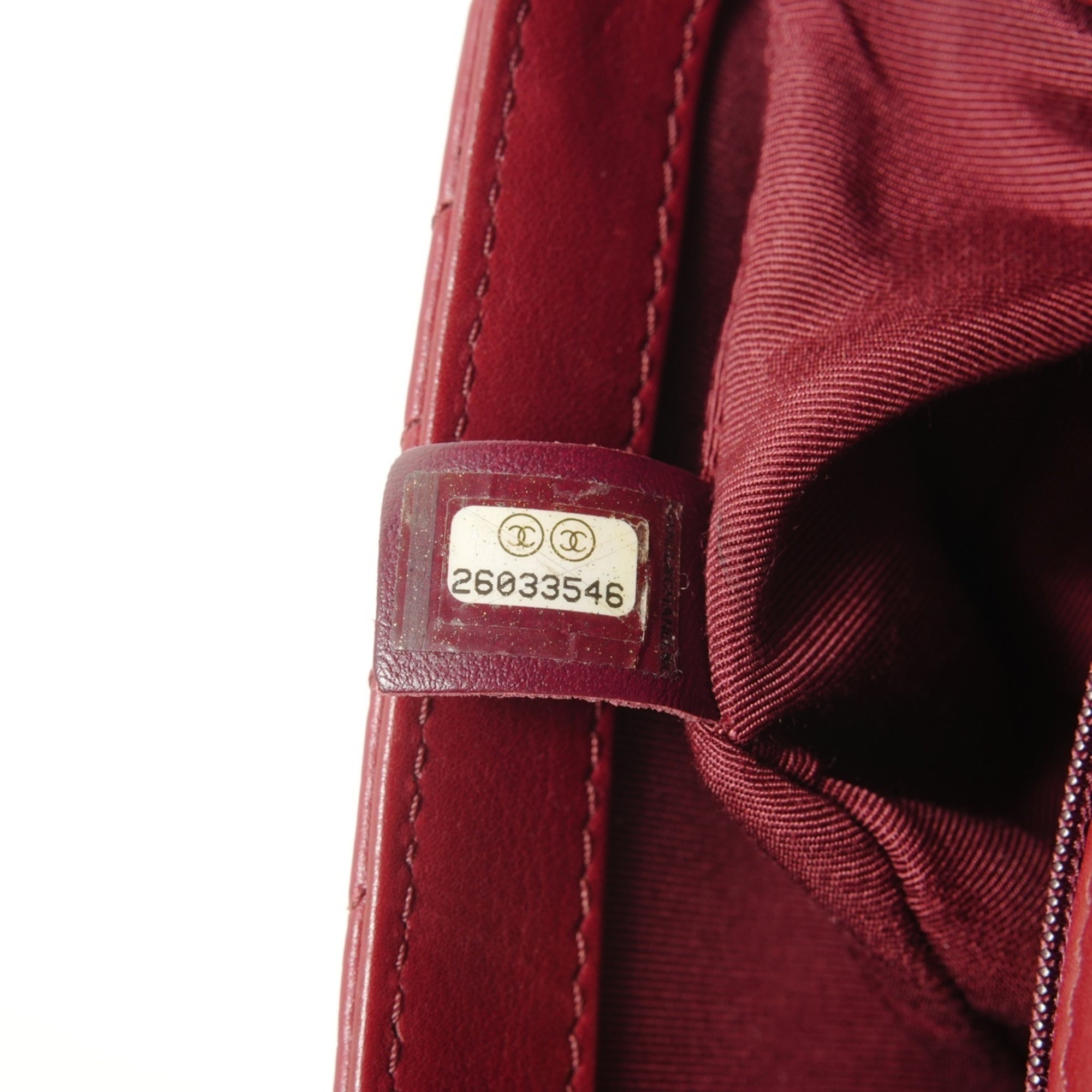 Chanel Red Color Shoulder Bag (Pre-Owned)