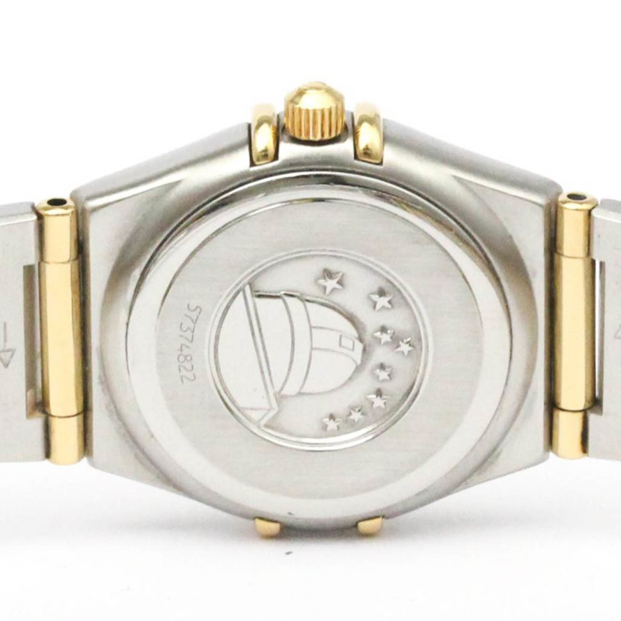 Omega Constellation Quartz Watch Stainless Steel And Yellow Gold Watch (Pre-Owned)