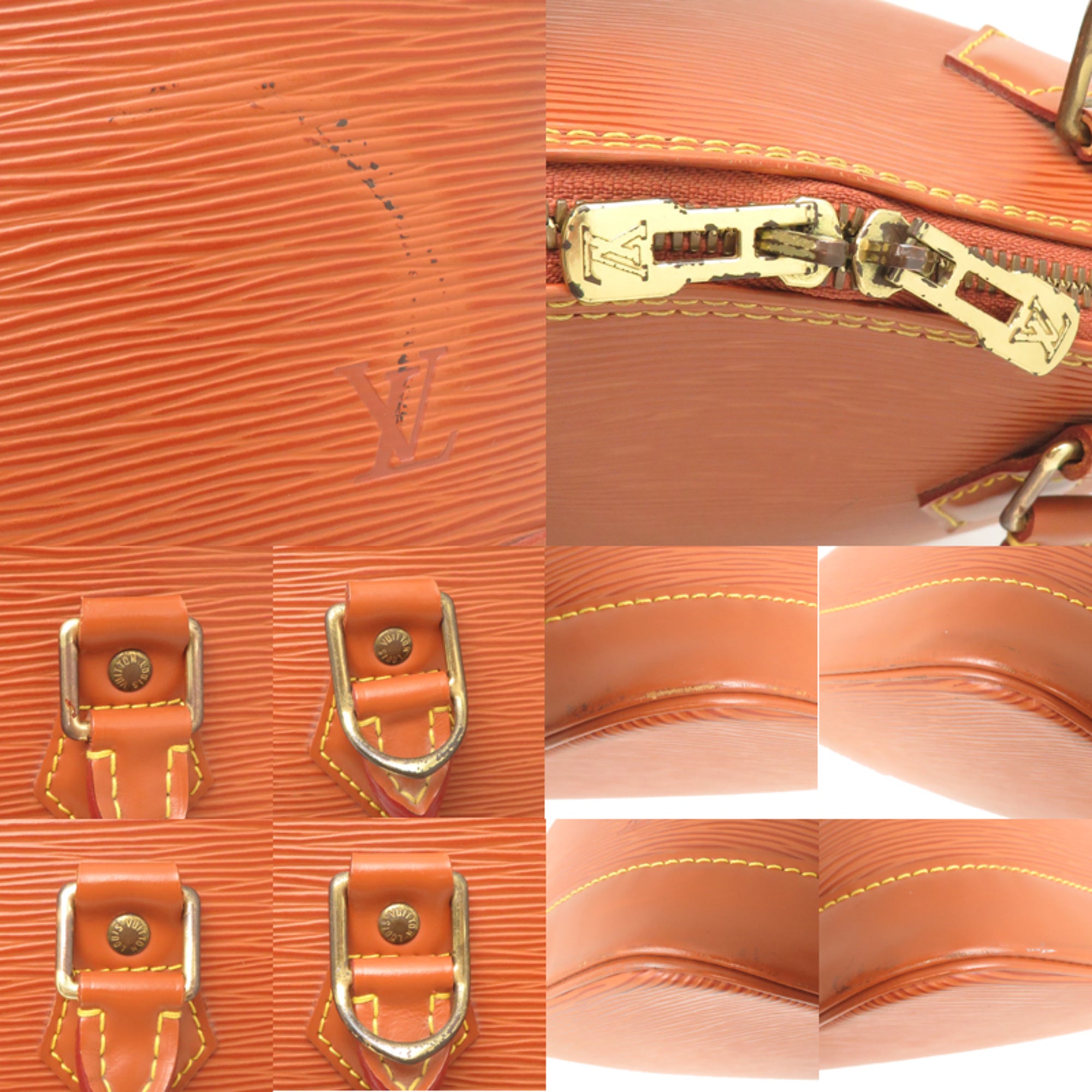 Louis Vuitton Brown Epi Leather Handbag (Pre-Owned)