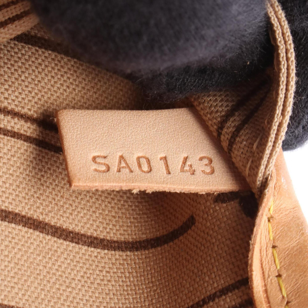 Louis Vuitton Brown Coated Canvas Monogram Leather Handbag Tote Bag (Pre-Owned)
