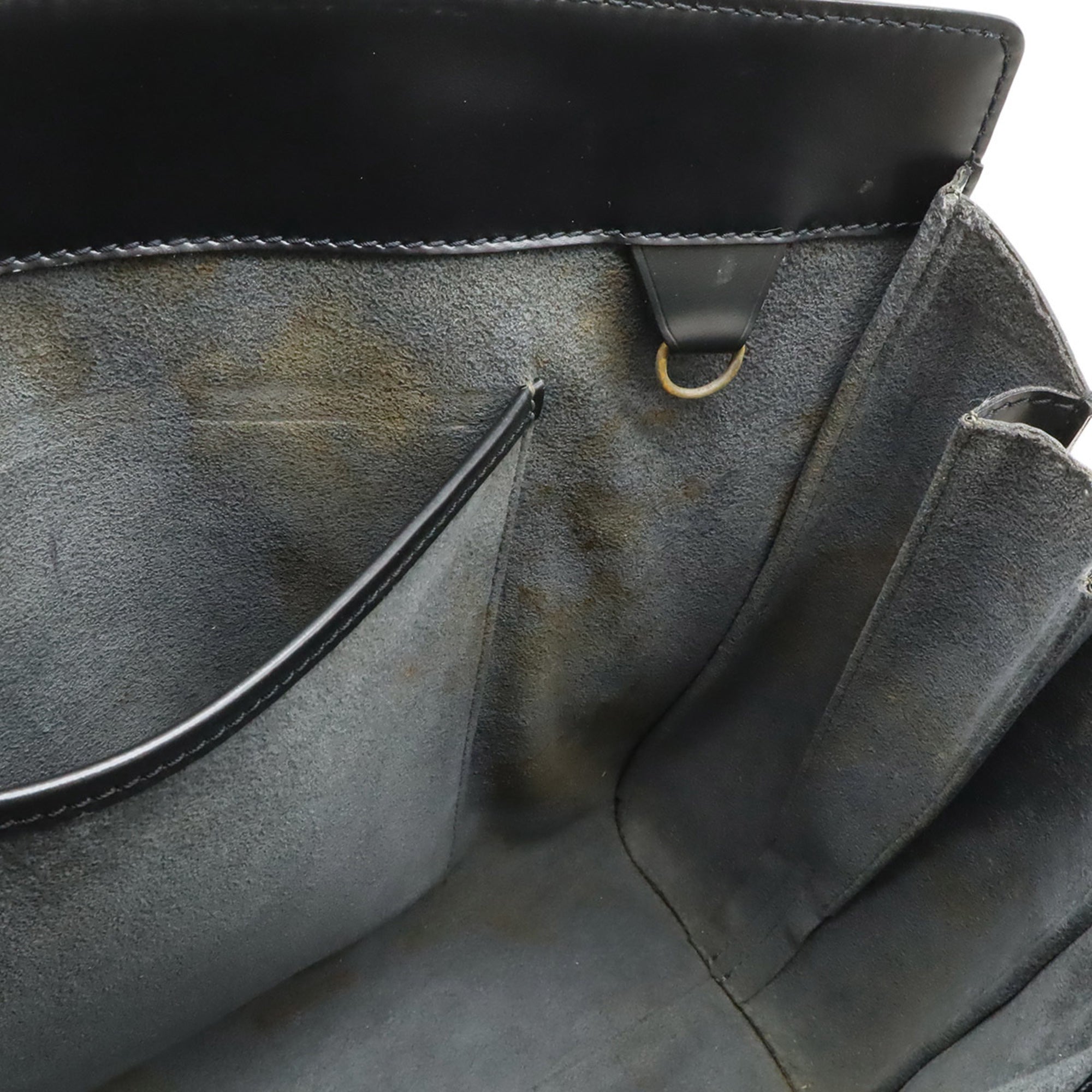 Louis Vuitton Black Epi Leather Shoulder Bag Tote Bag (Pre-Owned)