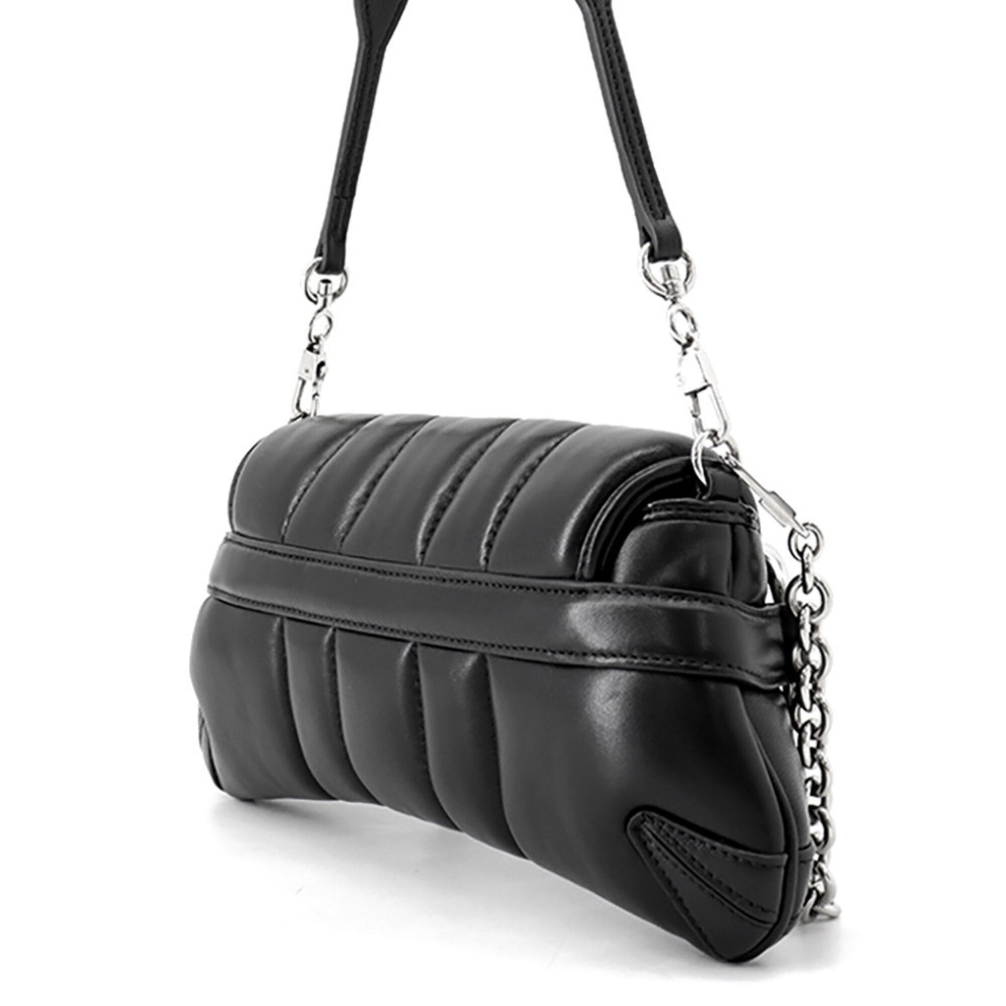 Gucci Horsebit Black Leather Handbag (Pre-Owned)