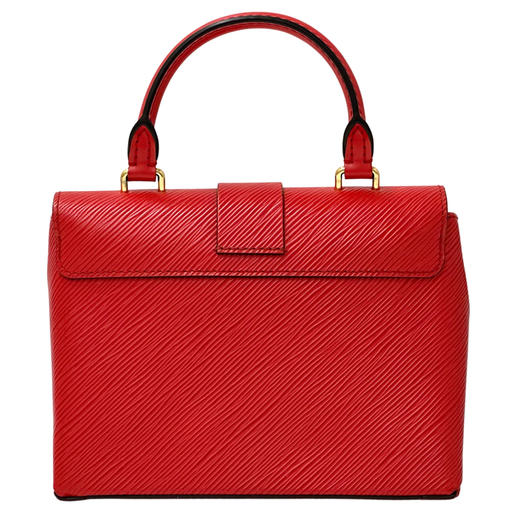 Louis Vuitton Coquelicots Red Color Epi Leather Handbag Shoulder Bag (Pre-Owned)