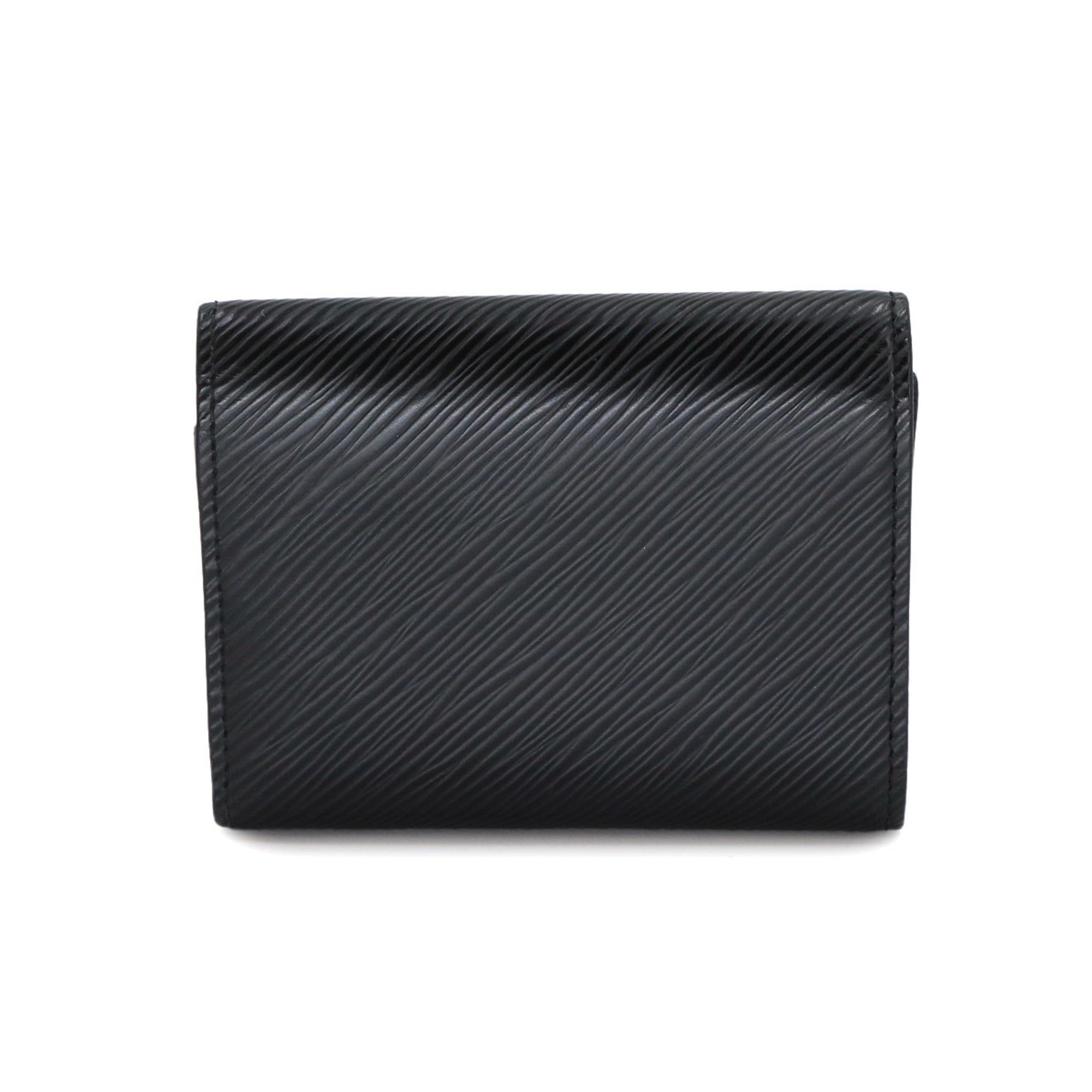 Louis Vuitton Noir Epi Leather Wallet (Tri-Fold) (Pre-Owned)