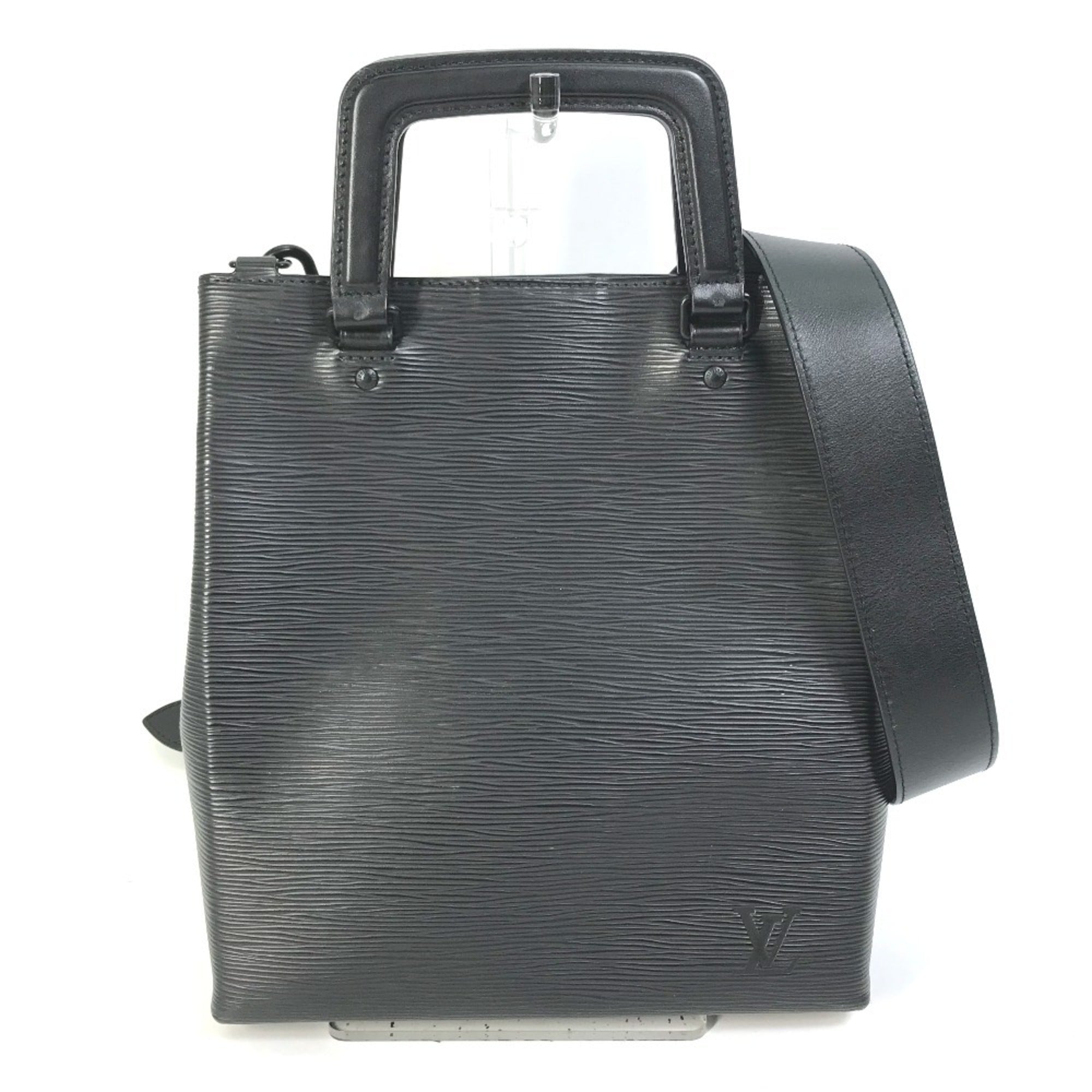 Louis Vuitton Epi Black Epi Leather Handbag Shoulder Bag Tote Bag (Pre-Owned)