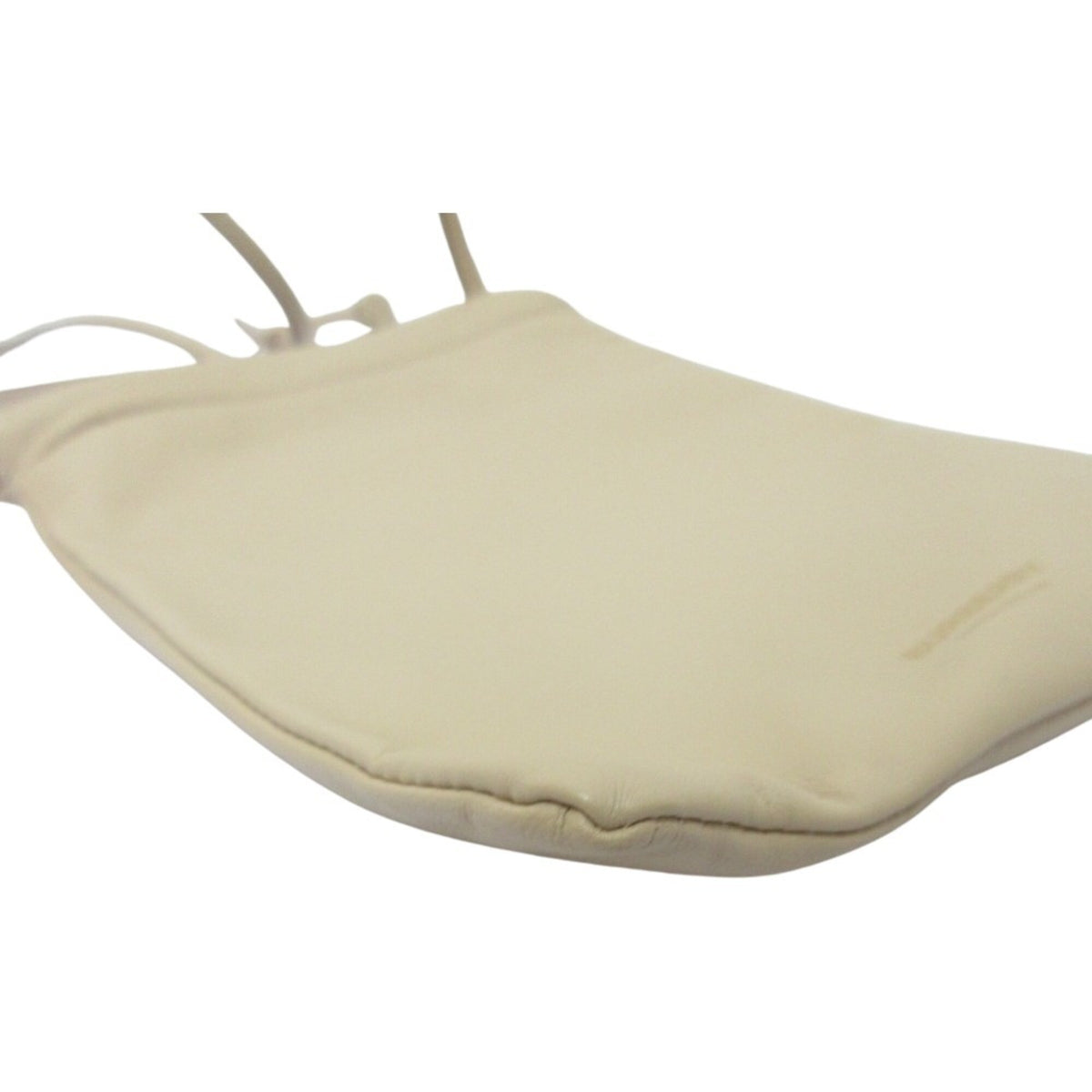 Burberry Beige Leather Pochette Pouch (Pre-Owned)