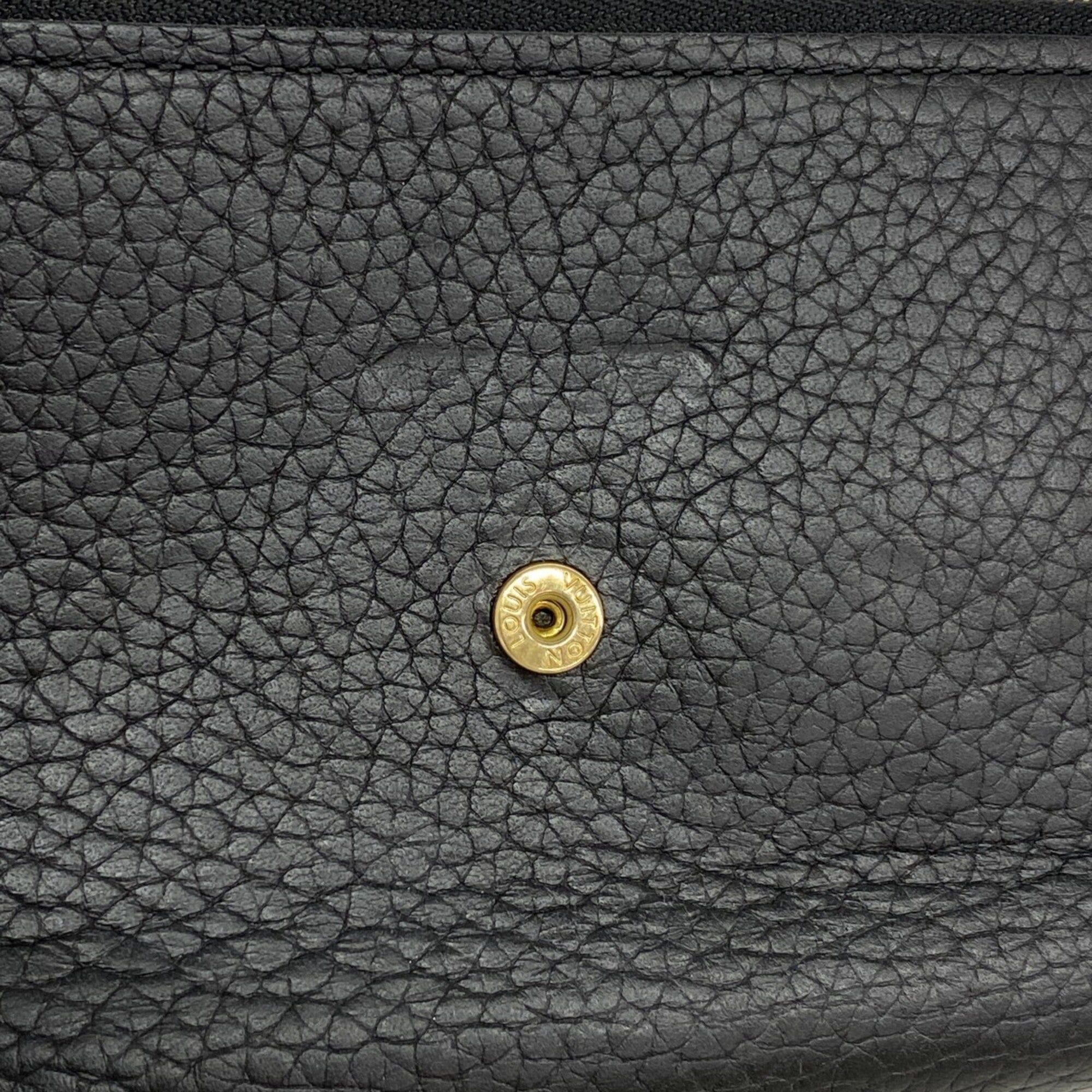 Louis Vuitton Noir Wallet (Bi-Fold) (Pre-Owned)