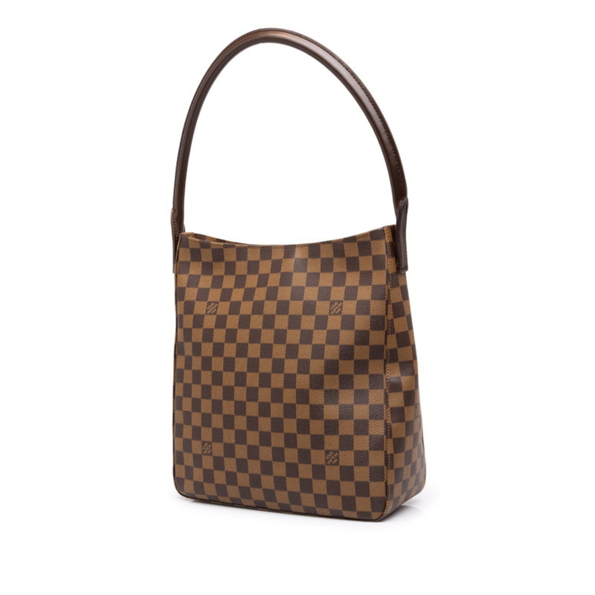 Louis Vuitton Brown Pvc Leather Shoulder Bag (Pre-Owned)