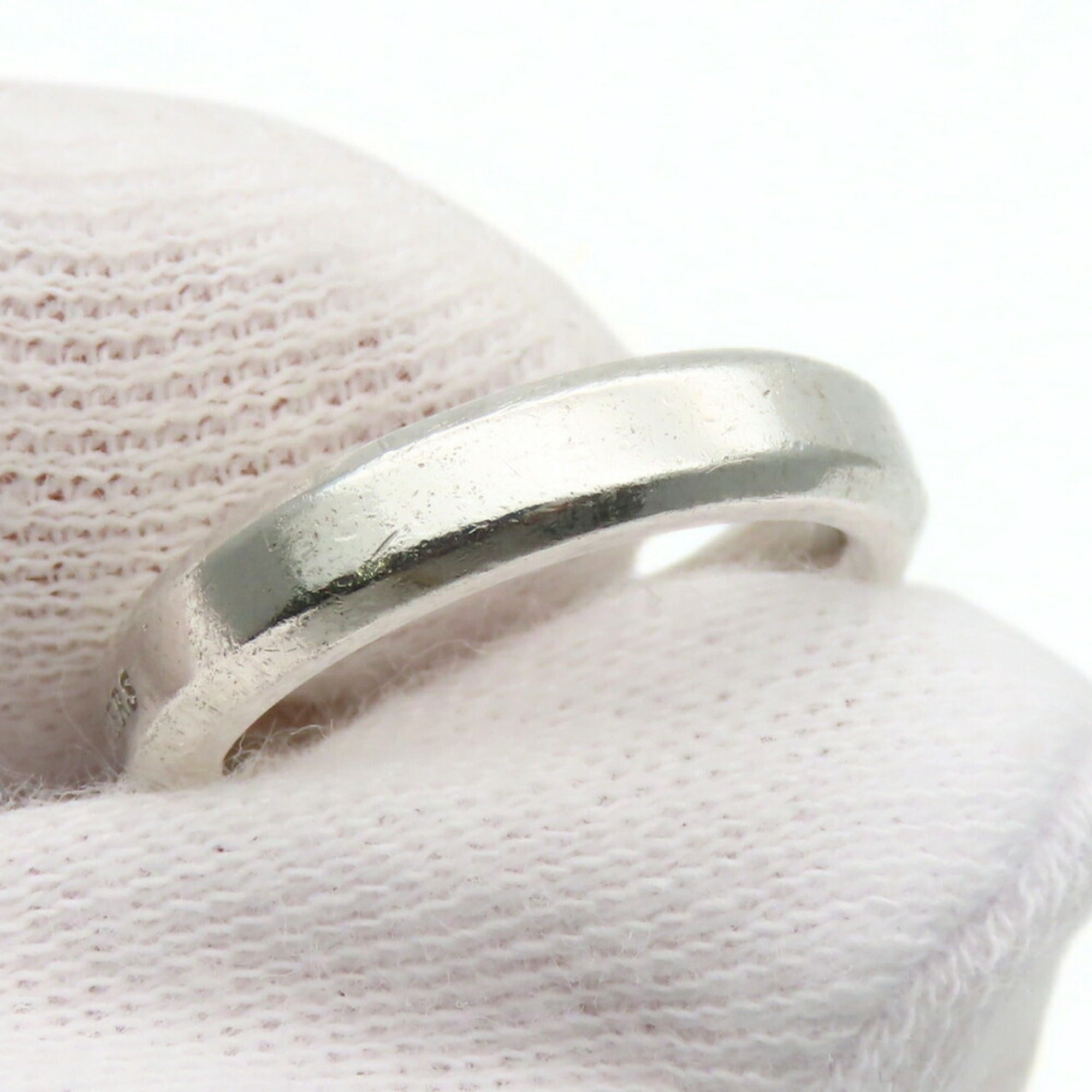 Tiffany Silver Silver 925 Band Ring (Pre-Owned)