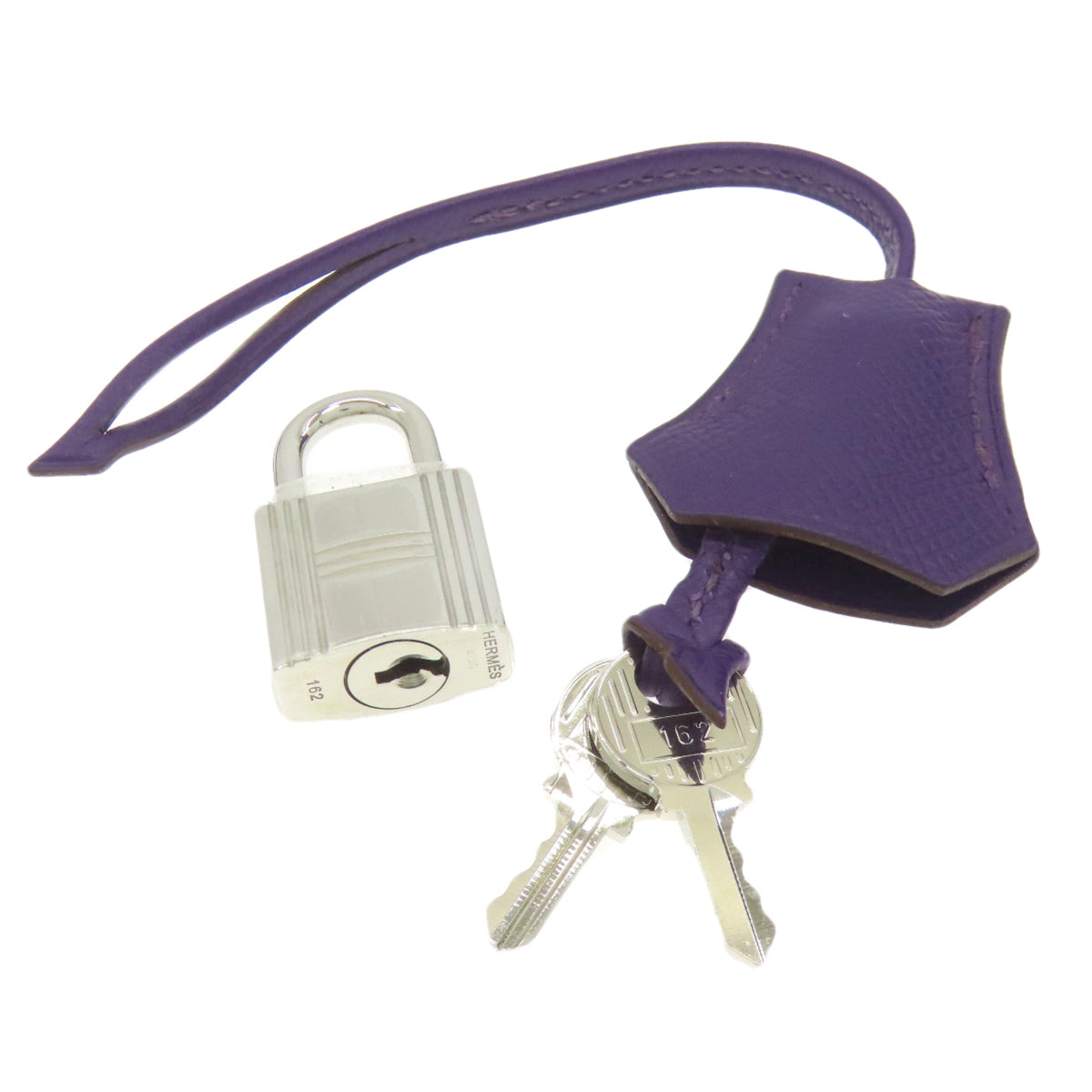 Hermes Purple Epsom Leather Handbag (Pre-Owned)