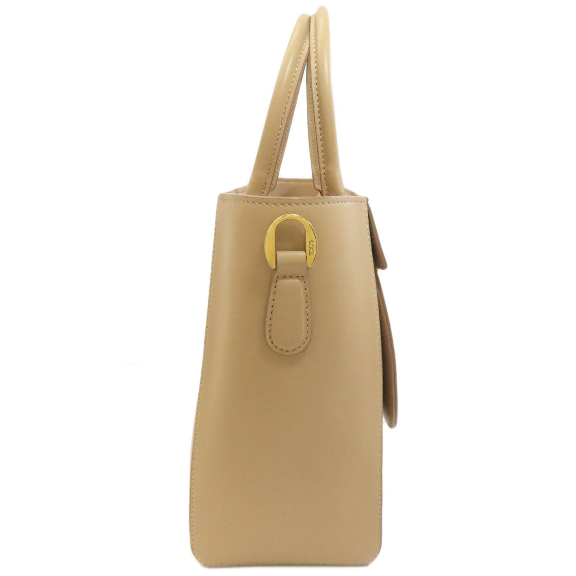 Tod's Brown Leather Handbag (Pre-Owned)