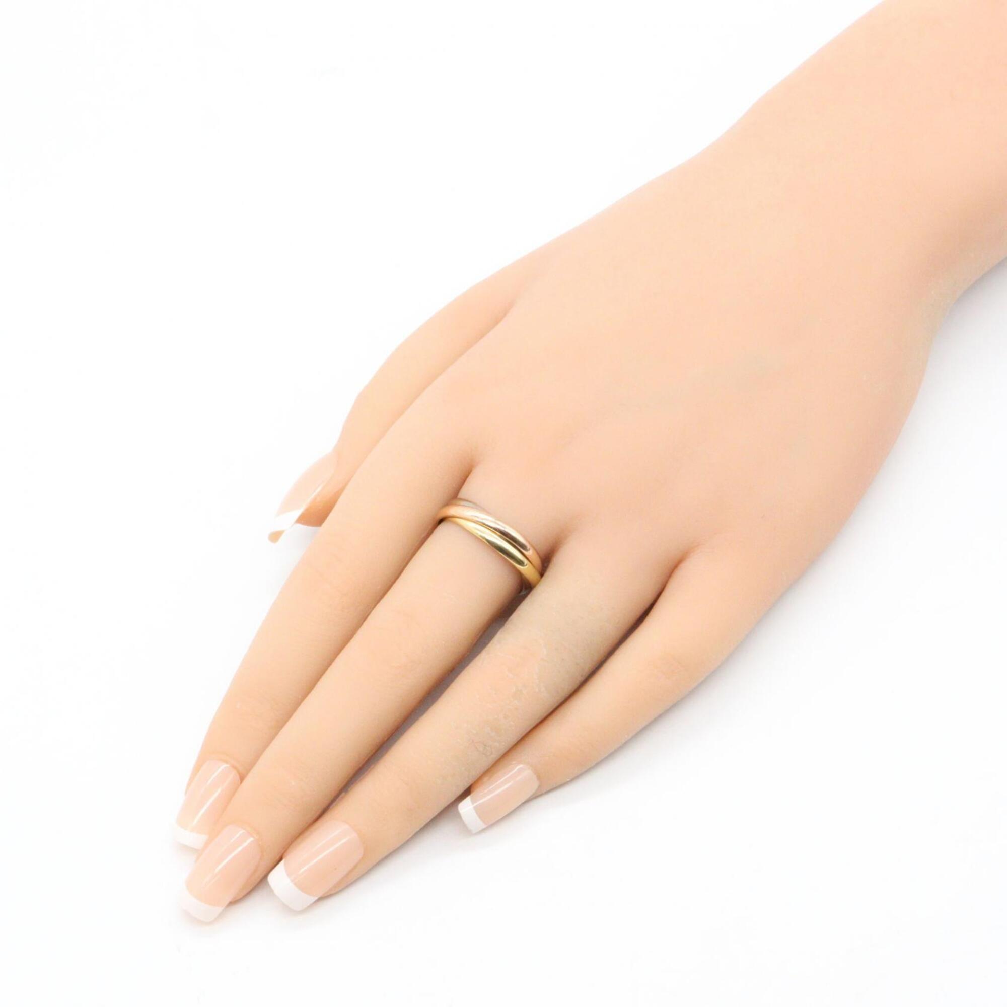 Cartier Gold Silver Yellow Gold (18K) Pink Gold (18K) White Gold (18K) Band Ring (Pre-Owned)