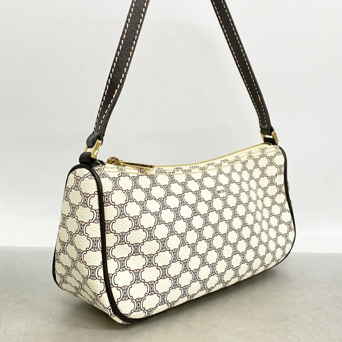 Celine White Pvc Handbag (Pre-Owned)