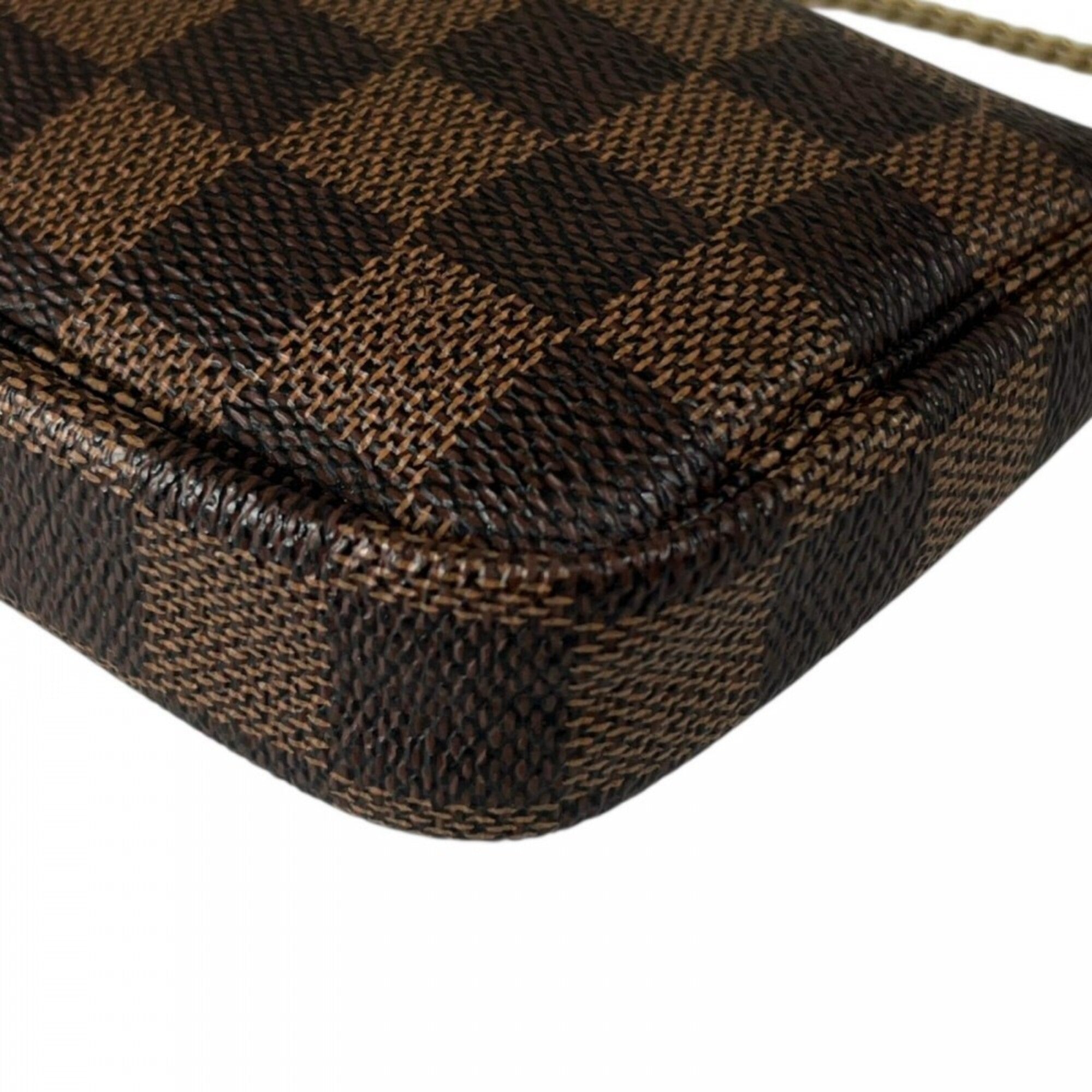 Louis Vuitton Damier Brown Damier Canvas Pouch (Pre-Owned)