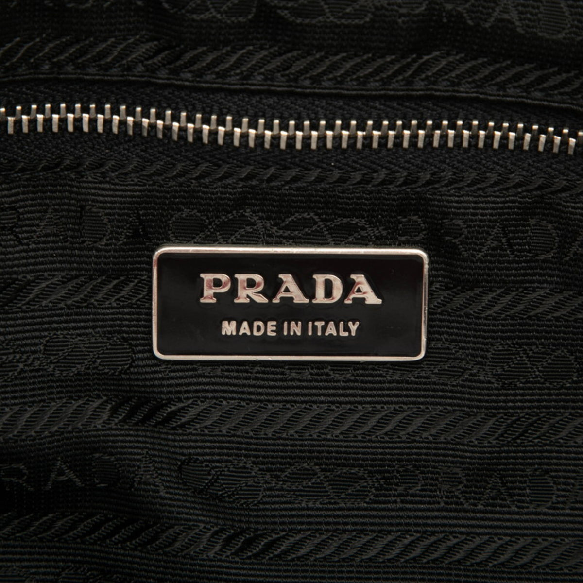 Prada Black Nylon Leather Shoulder Bag (Pre-Owned)