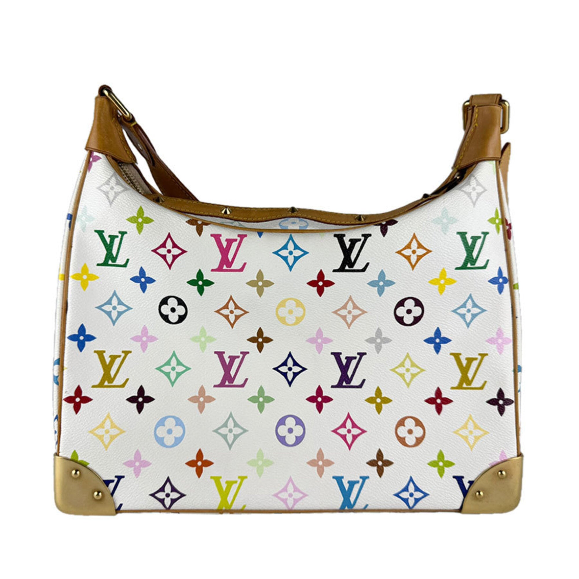 Louis Vuitton Blanc Multi-Color Monogram Multicolore Shoulder Bag (Pre-Owned)