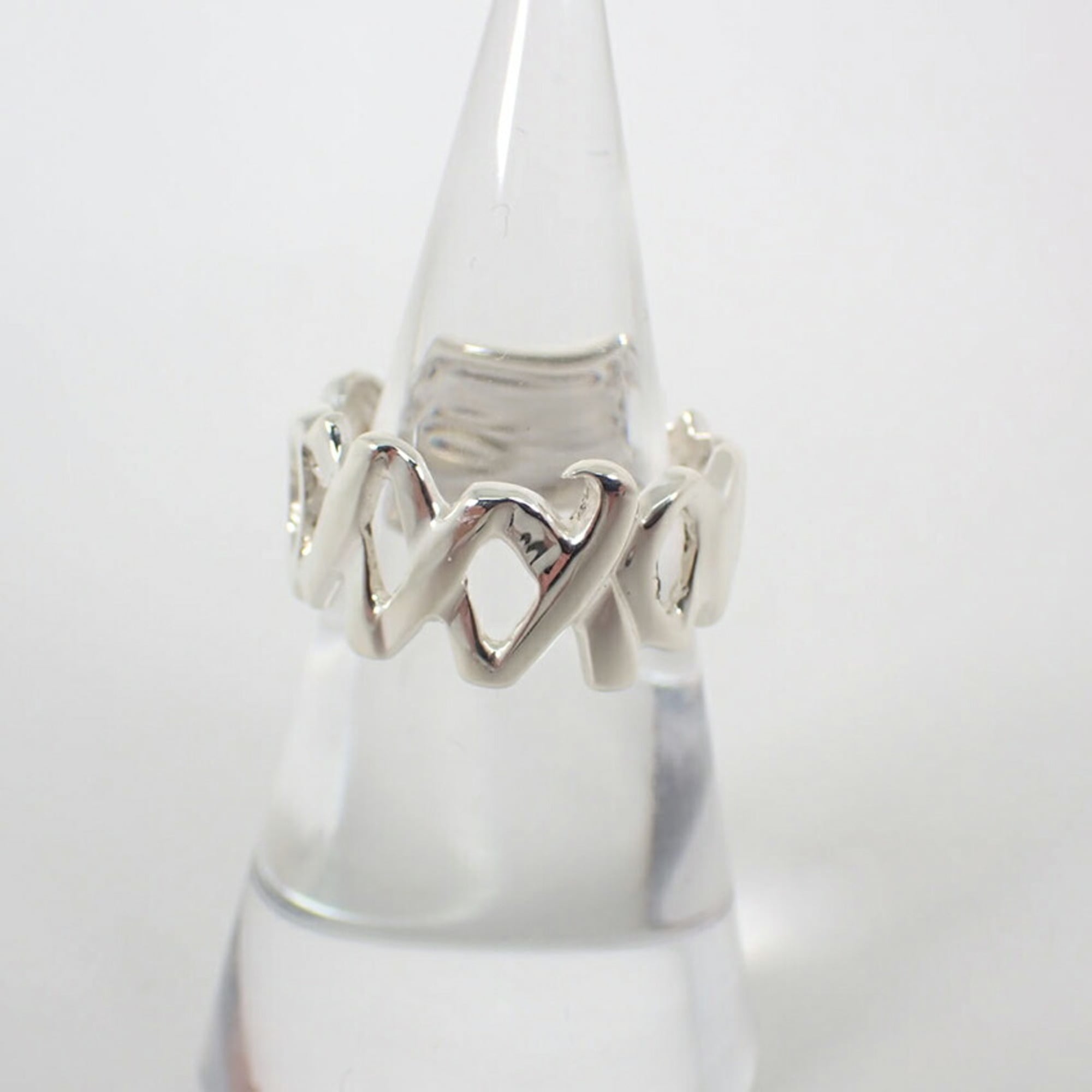 Tiffany Sterling Silver 925 Band Ring (Pre-Owned)
