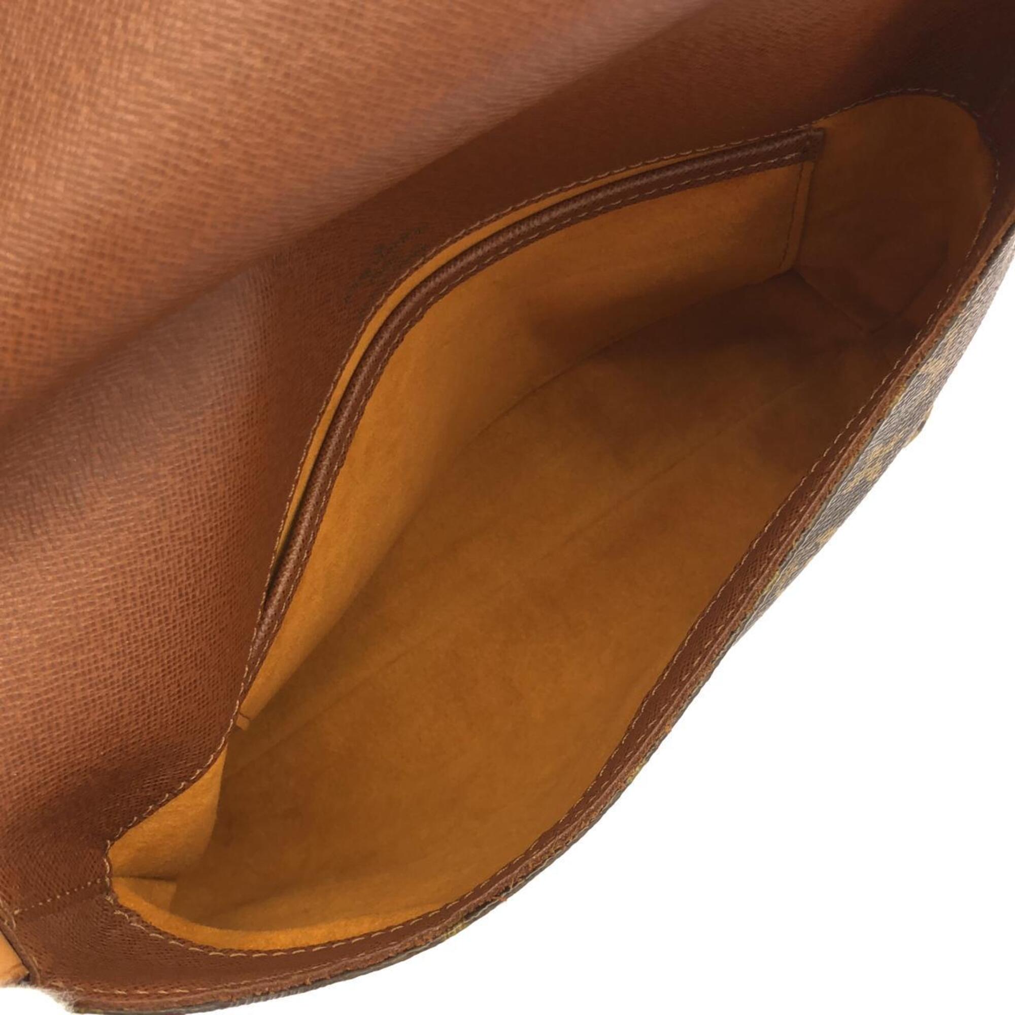 Louis Vuitton Brown Coated Canvas Shoulder Bag (Pre-Owned)