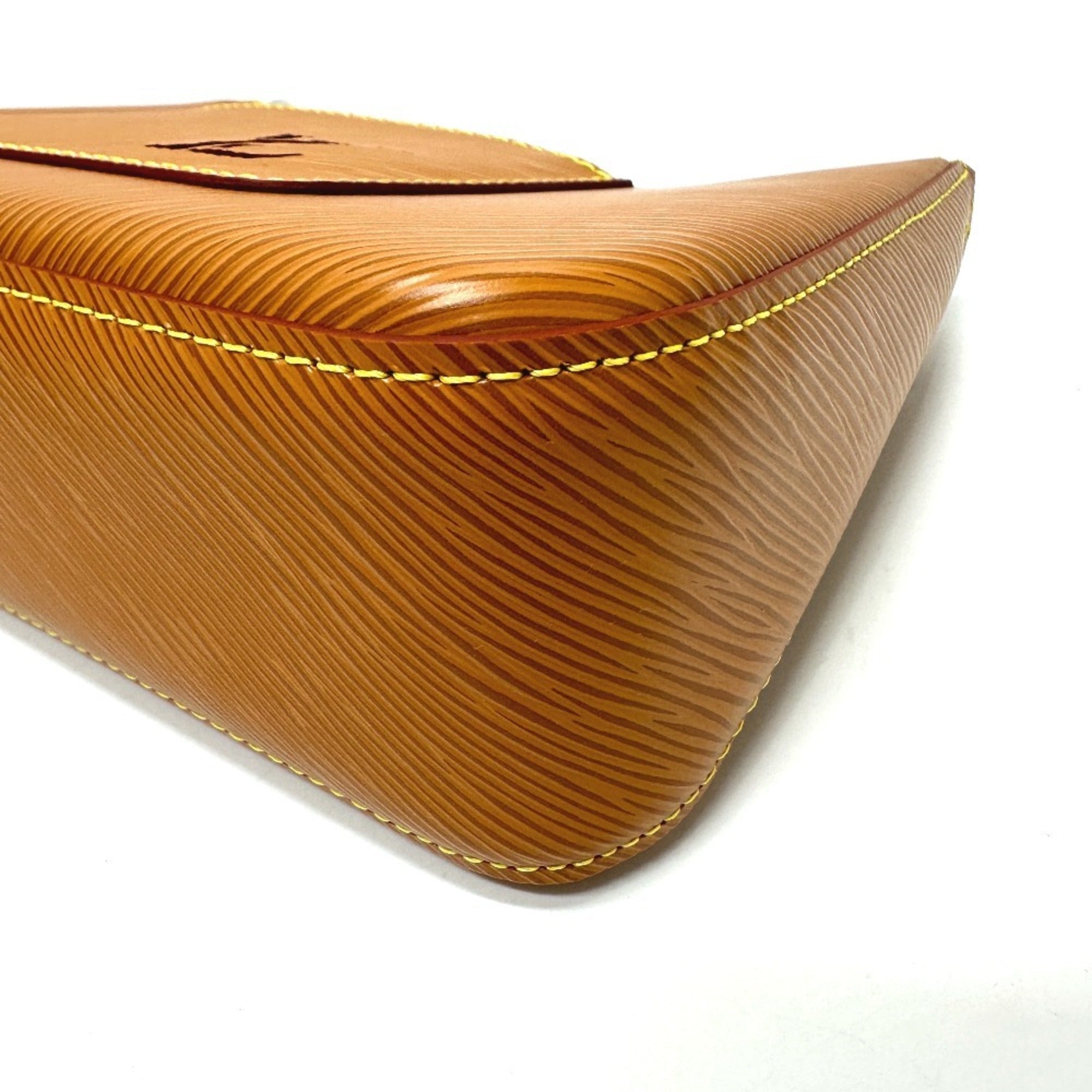 Louis Vuitton Brown Epi Leather Pouch Shoulder Bag (Pre-Owned)