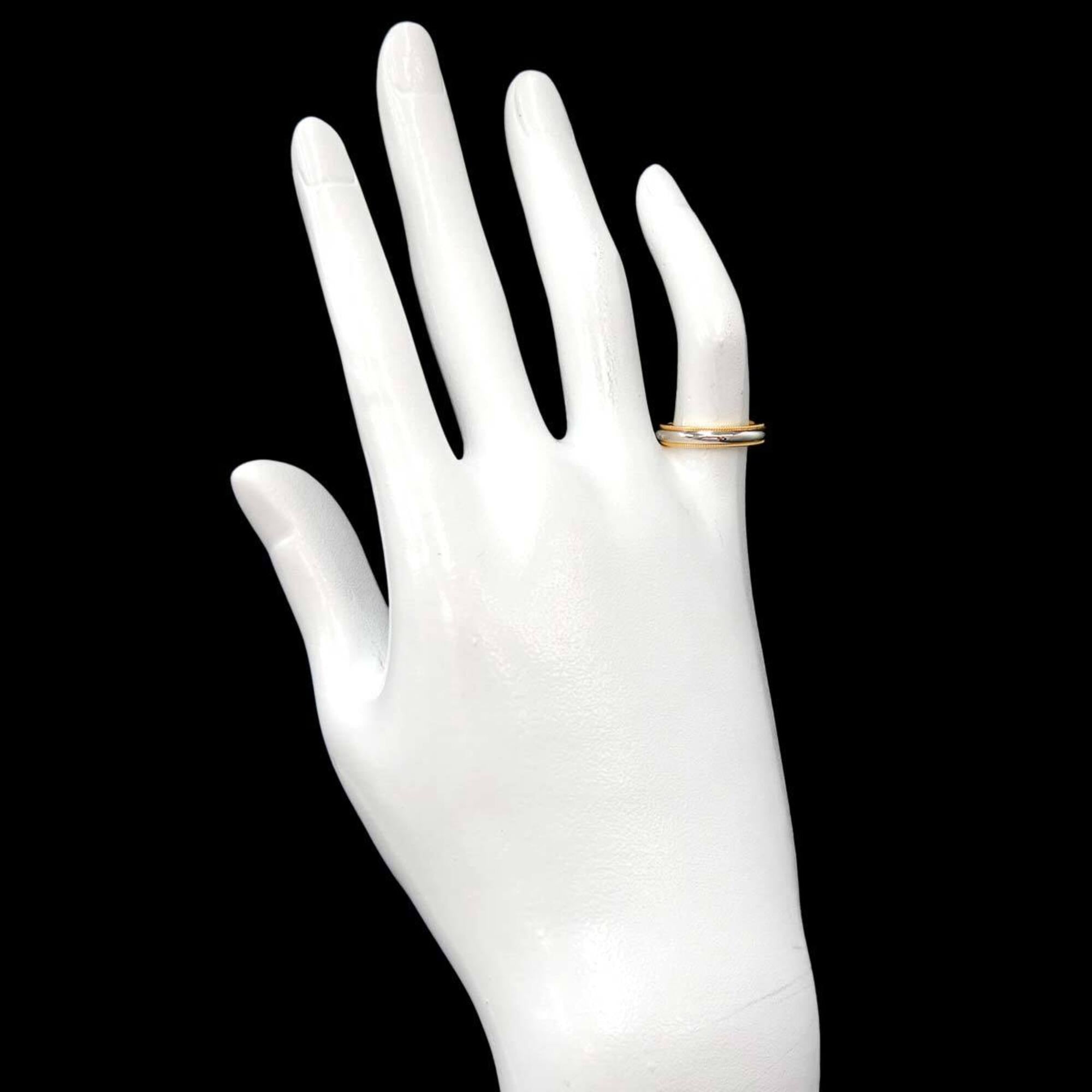 Tiffany Yellow Gold (18K) Platinum 950 Band Ring (Pre-Owned)