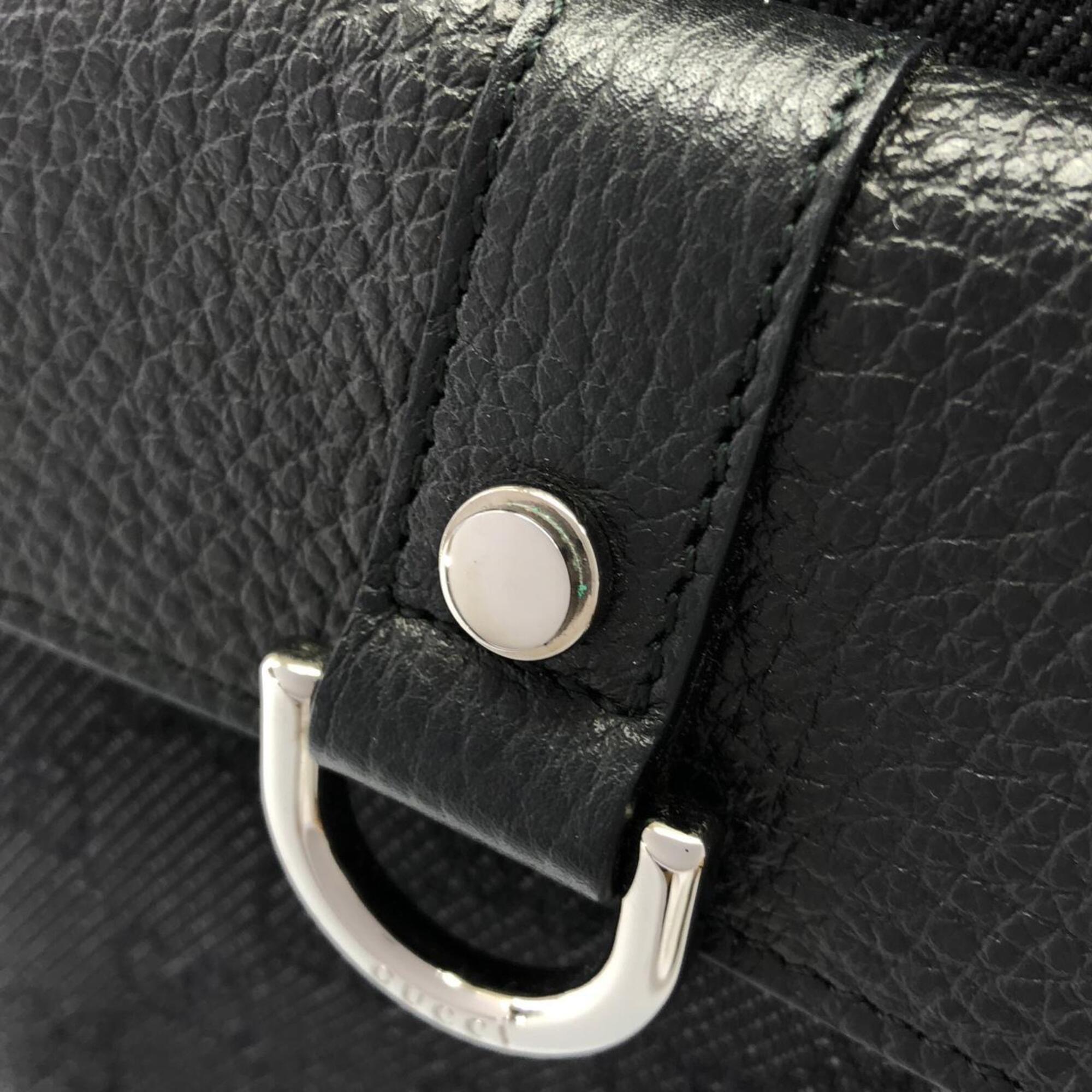 Gucci Black Denim Shoulder Bag (Pre-Owned)