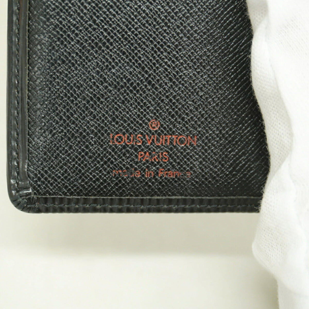 Louis Vuitton Noir Wallet (Bi-Fold) (Pre-Owned)