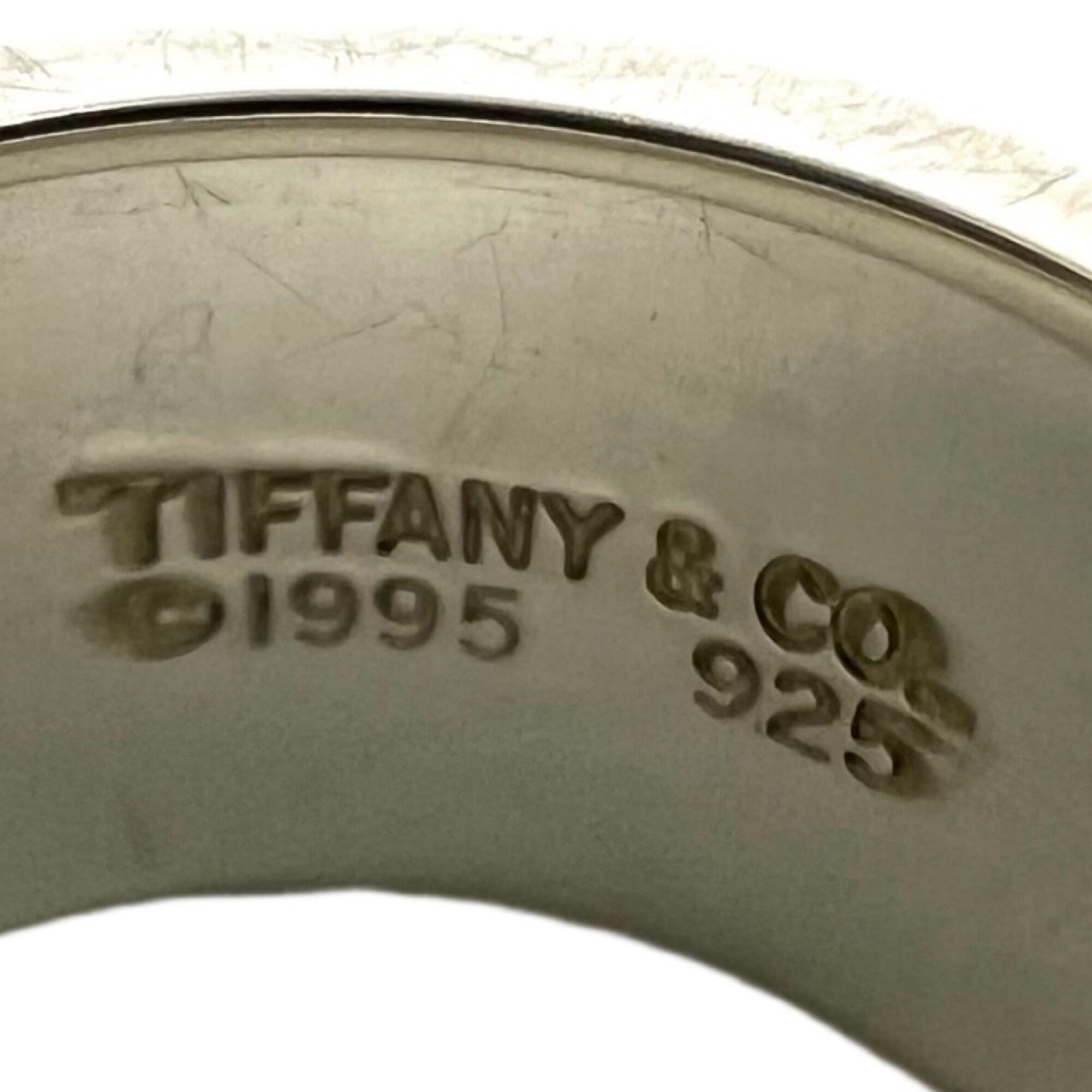 Tiffany Silver Silver 925 Band Ring (Pre-Owned)
