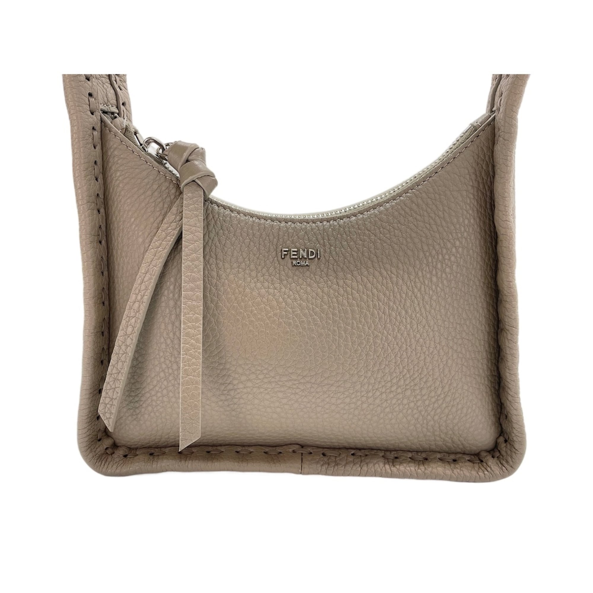 Fendi Selleria Gray Handbag (Pre-Owned)